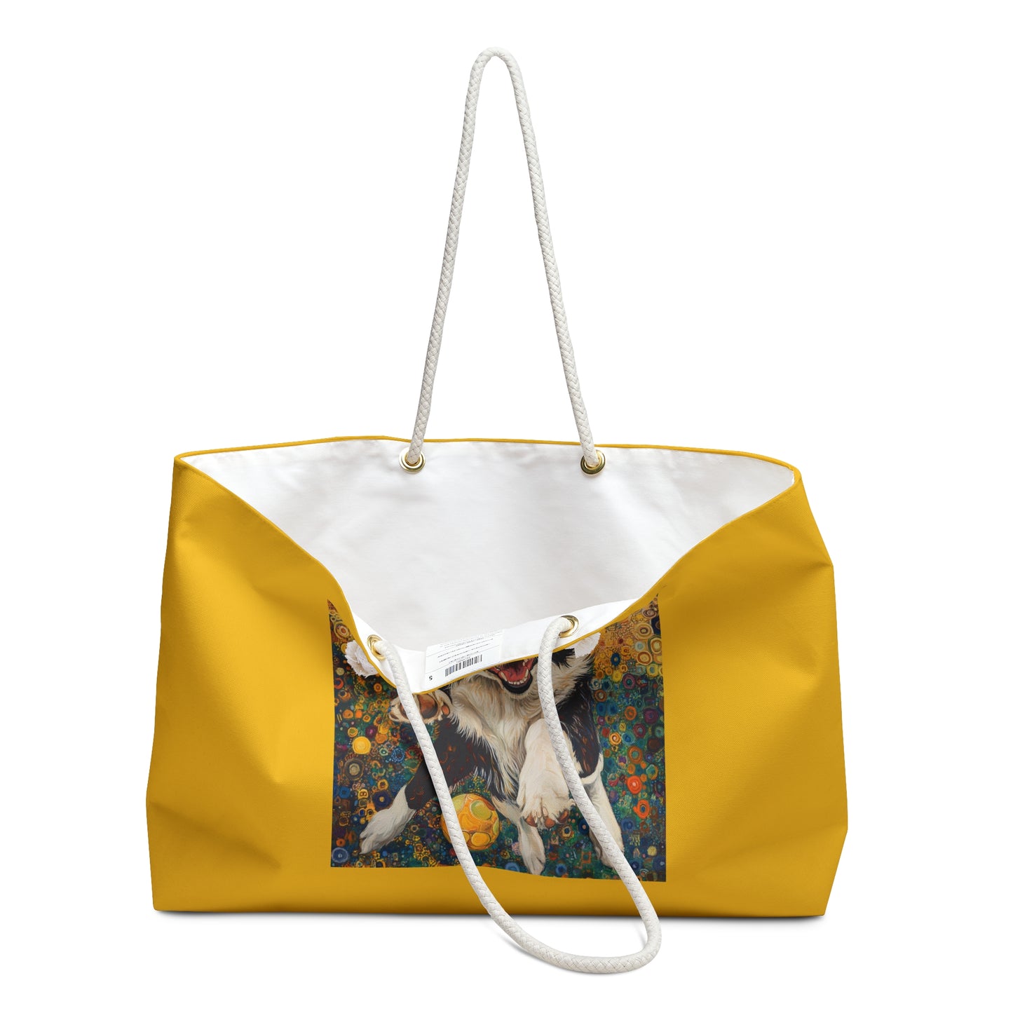 Border Collie Weekender Bag, Pet Lover Tote, Travel Bag, Beach Accessory, Gift for Dog Owners, Weekend Getaway