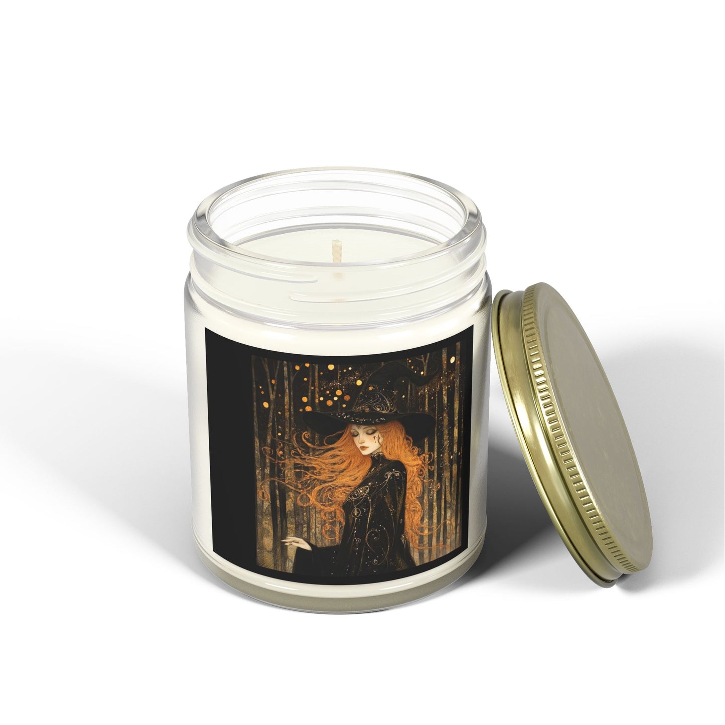 Enchanting Witchy Scented Candles - Coconut Apricot Wax, Cozy Home Decor, Gift for Witch Lovers, Halloween Vibes, Aromatherapy