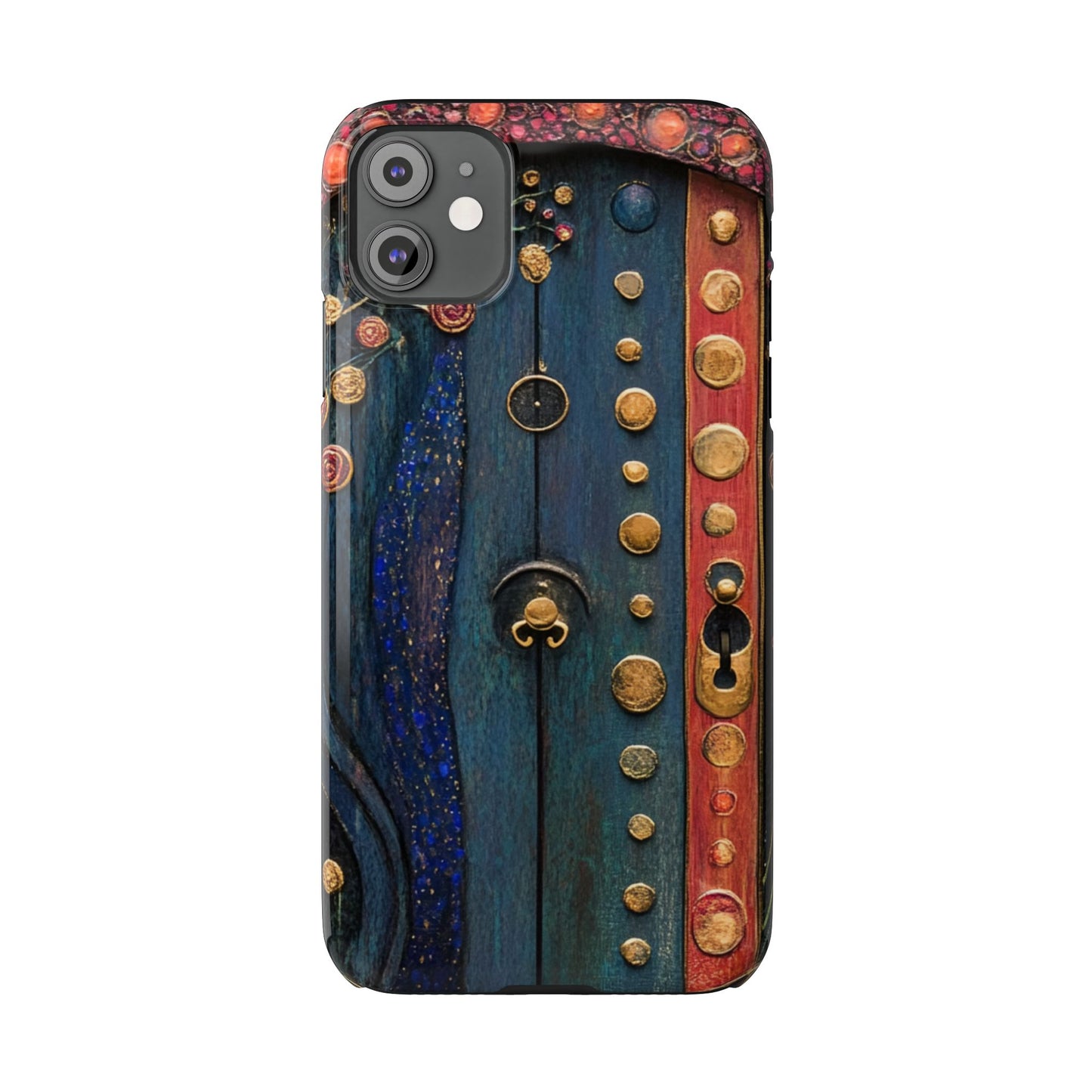 Fairy Door Artistic Slim Phone Cases, Unique Phone Cover, Gift for Art Lovers, Decorative Case, Phone Accessory