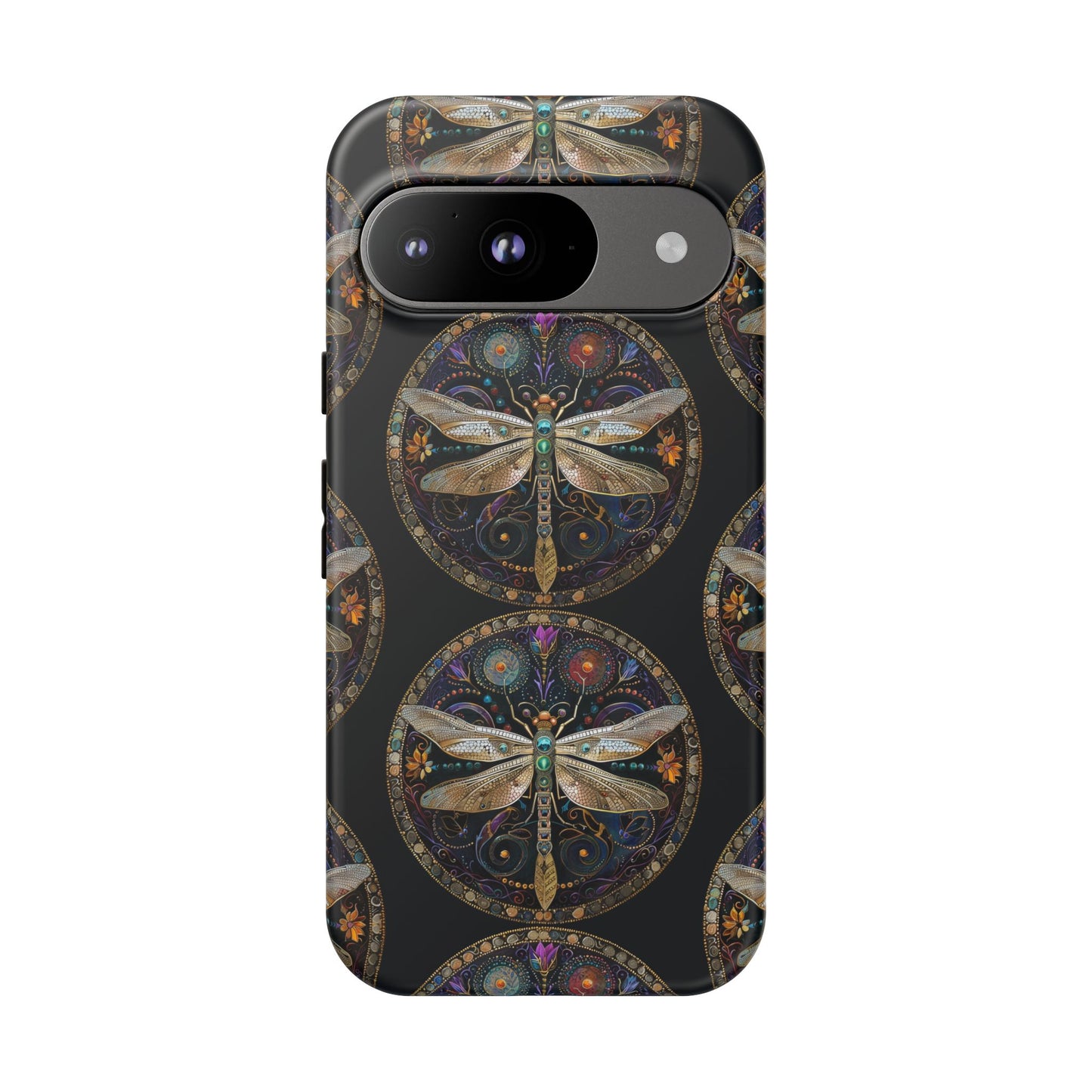 Dragonfly Phone Case, Tough Phone Cover, Artistic Cell Phone Accessory, Gift for Nature Lovers, Unique Phone Protector