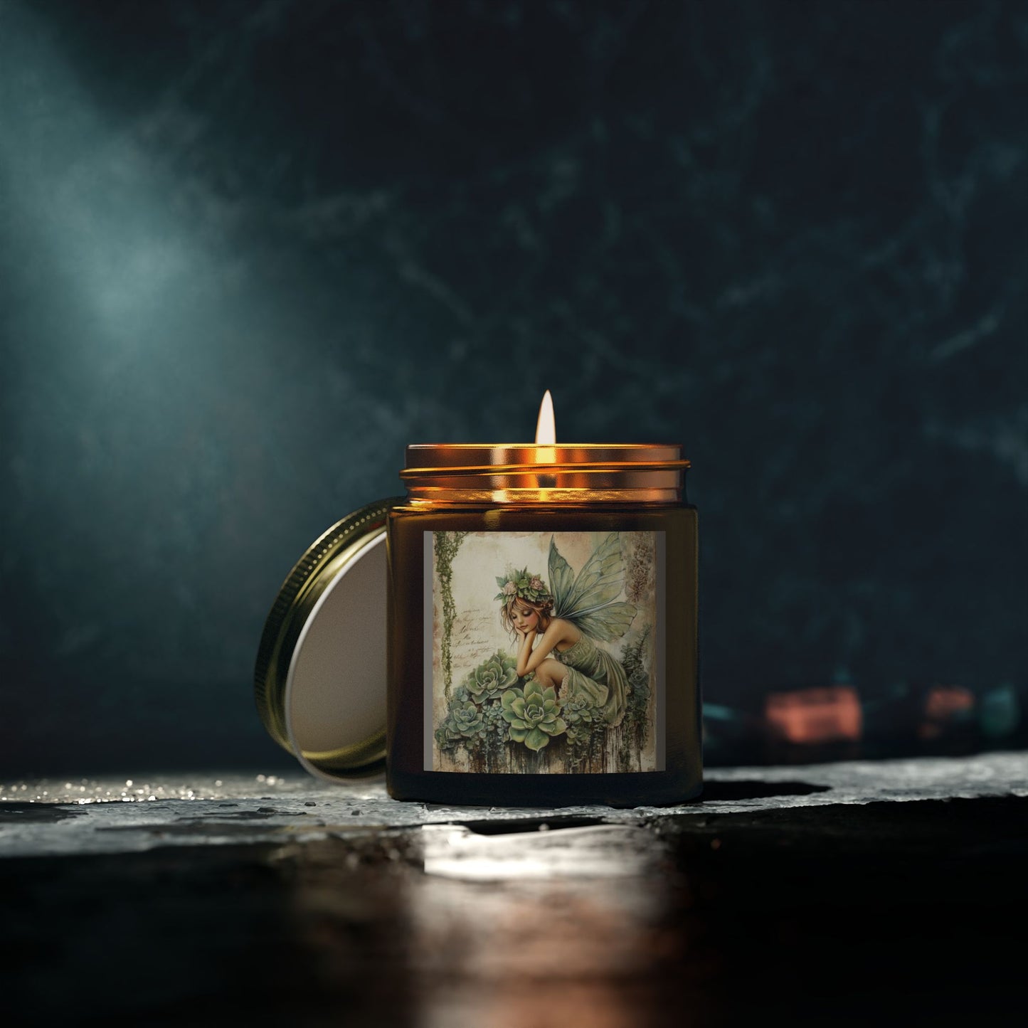 Enchanting Fairy Scented Candles - Coconut Apricot Wax (4oz, 9oz) | Aromatherapy Gifts, Home Decor, Self-Care