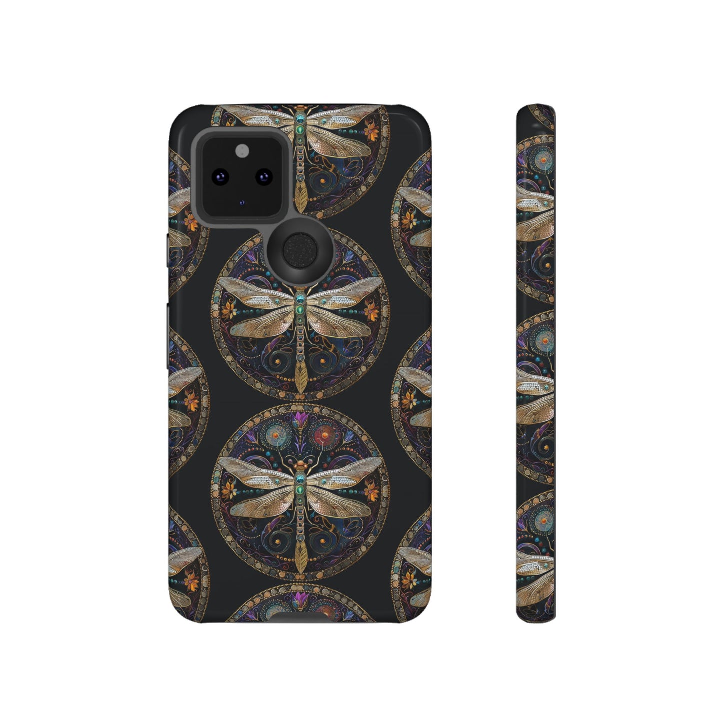 Dragonfly Phone Case, Tough Phone Cover, Artistic Cell Phone Accessory, Gift for Nature Lovers, Unique Phone Protector
