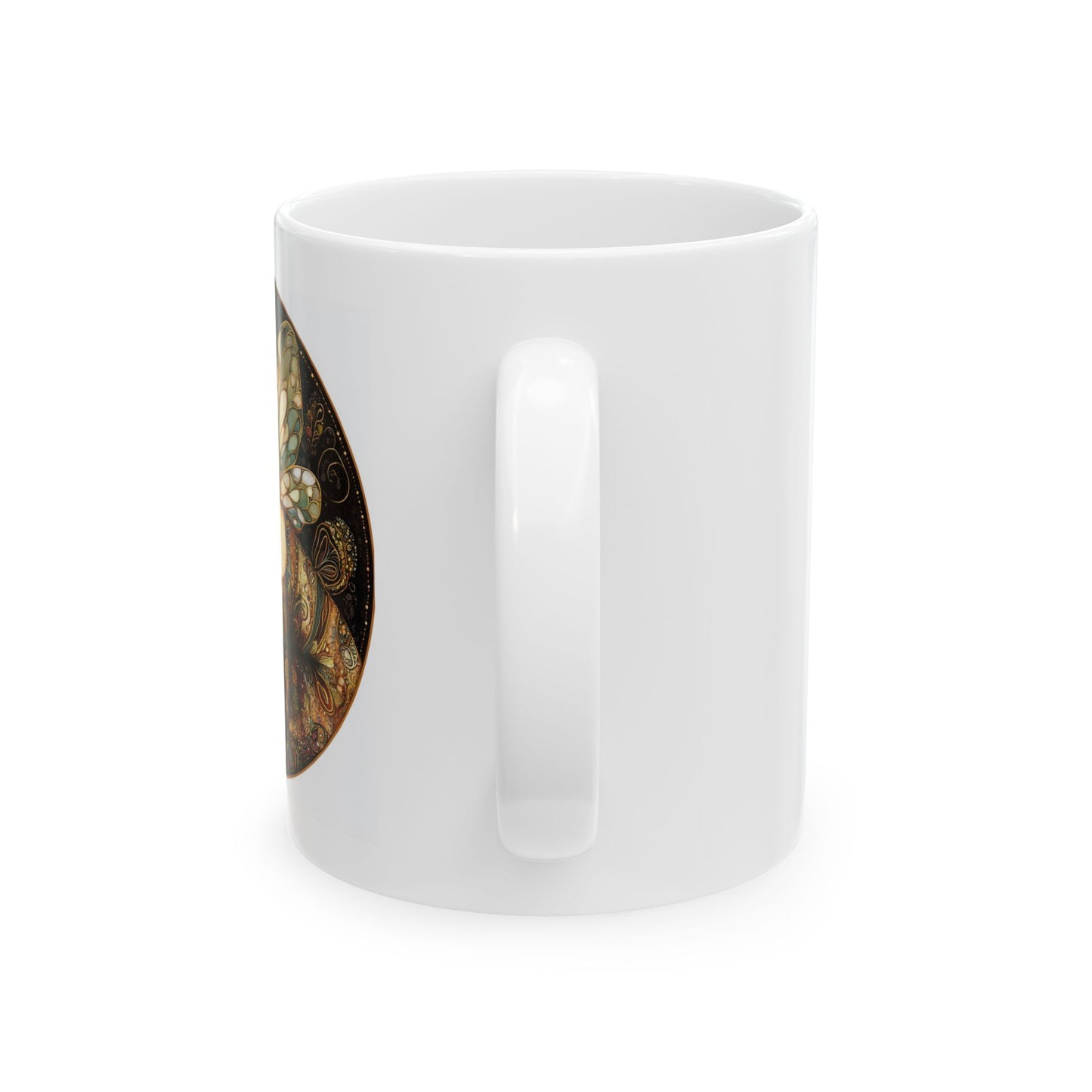 Tea Time Fairy Collection, "Black Tea" , Elegant Tea Cup, Astrology Decor, Cozy Home Drinkware, Unique Birthday Present