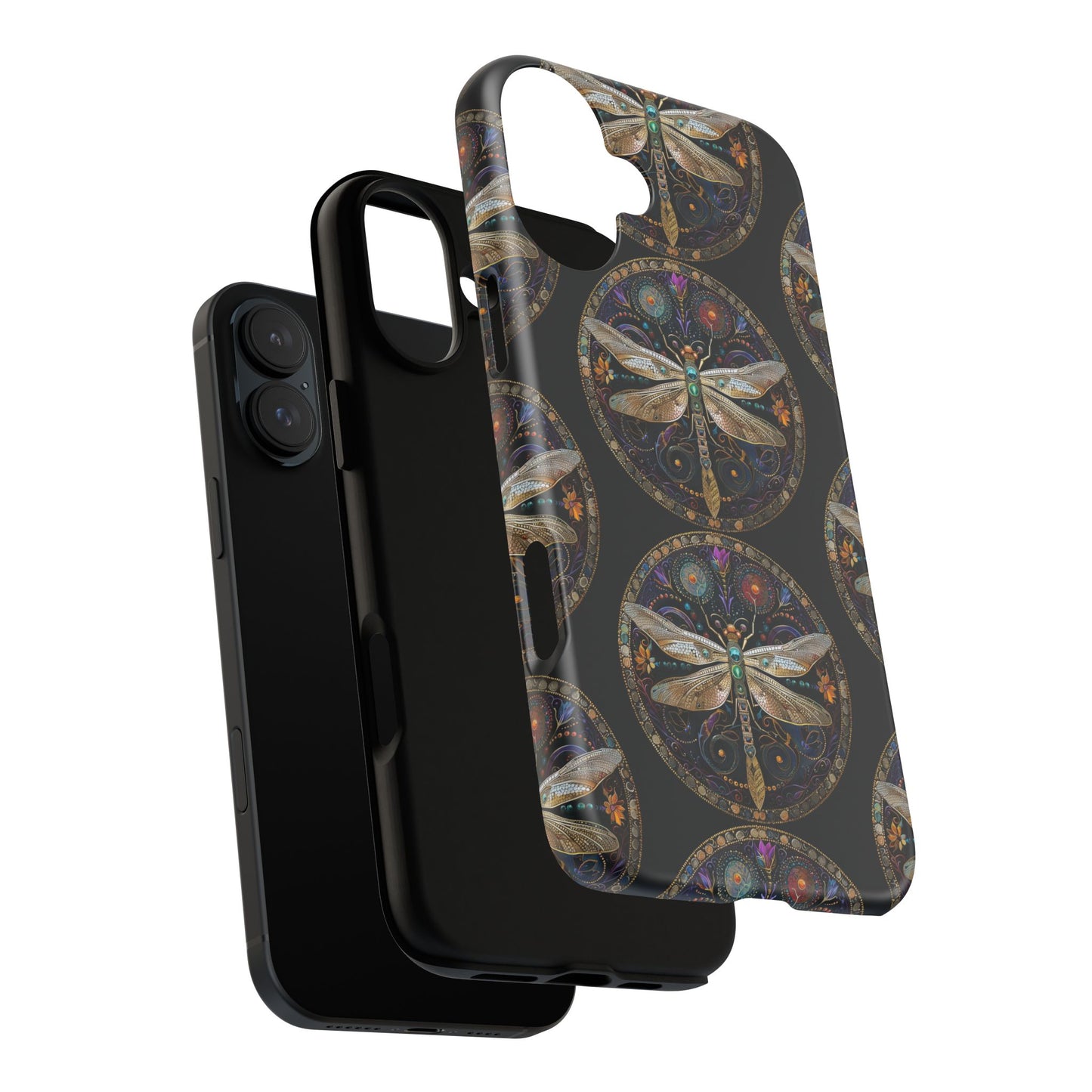 Dragonfly Phone Case, Tough Phone Cover, Artistic Cell Phone Accessory, Gift for Nature Lovers, Unique Phone Protector