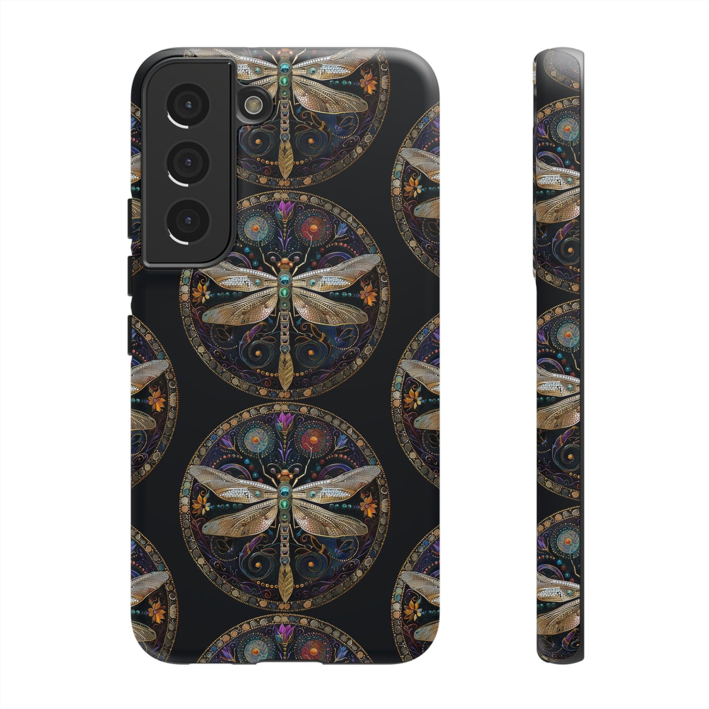 Dragonfly Phone Case, Tough Phone Cover, Artistic Cell Phone Accessory, Gift for Nature Lovers, Unique Phone Protector