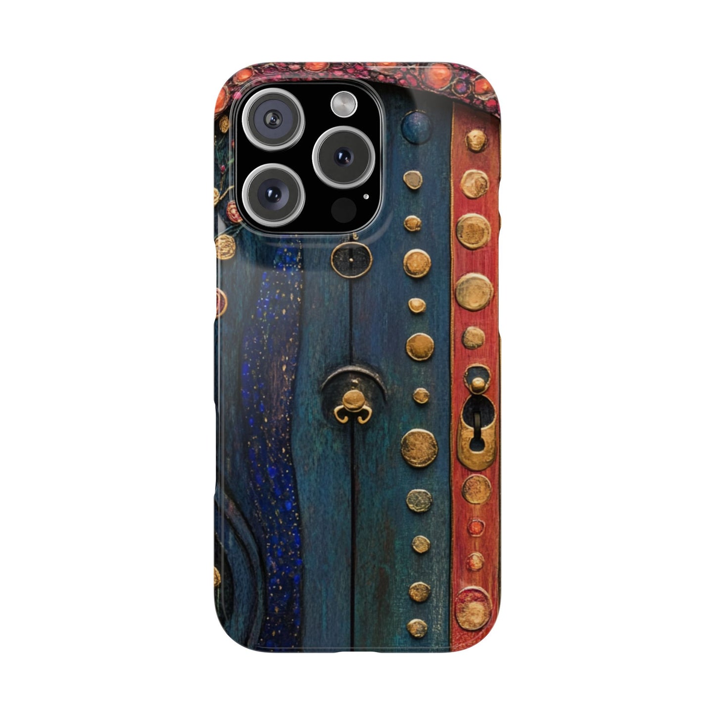 Fairy Door Artistic Slim Phone Cases, Unique Phone Cover, Gift for Art Lovers, Decorative Case, Phone Accessory