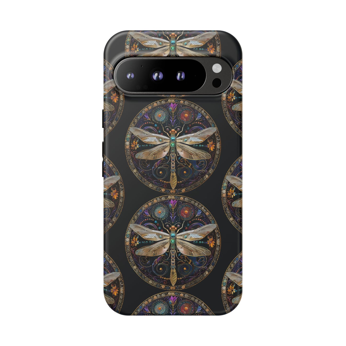Dragonfly Phone Case, Tough Phone Cover, Artistic Cell Phone Accessory, Gift for Nature Lovers, Unique Phone Protector