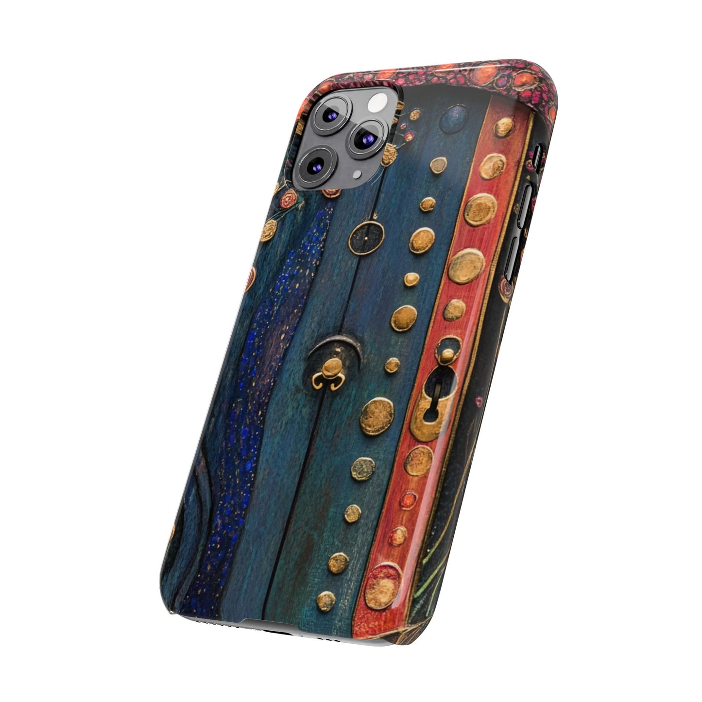 Fairy Door Artistic Slim Phone Cases, Unique Phone Cover, Gift for Art Lovers, Decorative Case, Phone Accessory
