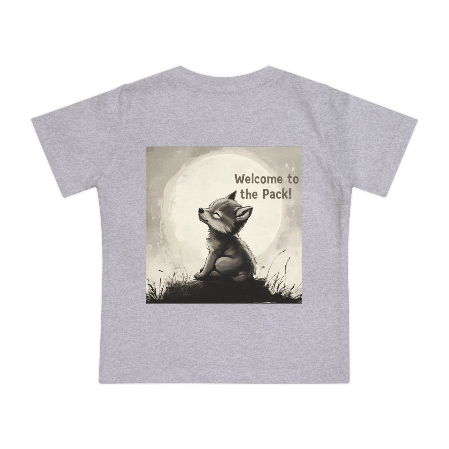 Welcome to the Pack Baby T-Shirt, Cute Animal Tee, Baby Shower Gift, Toddler Graphic Shirt, Newborn Clothing, Kids Gift