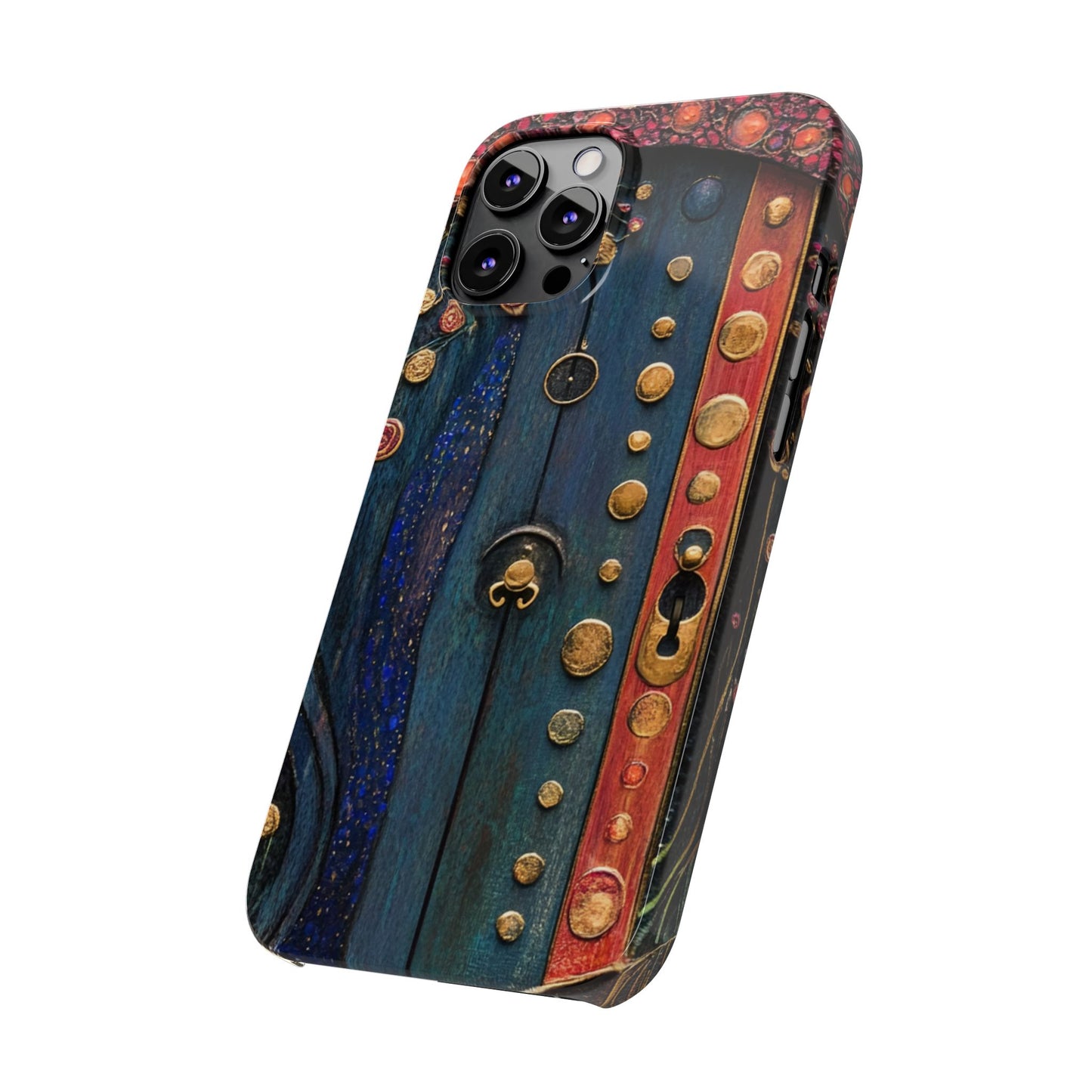 Fairy Door Artistic Slim Phone Cases, Unique Phone Cover, Gift for Art Lovers, Decorative Case, Phone Accessory