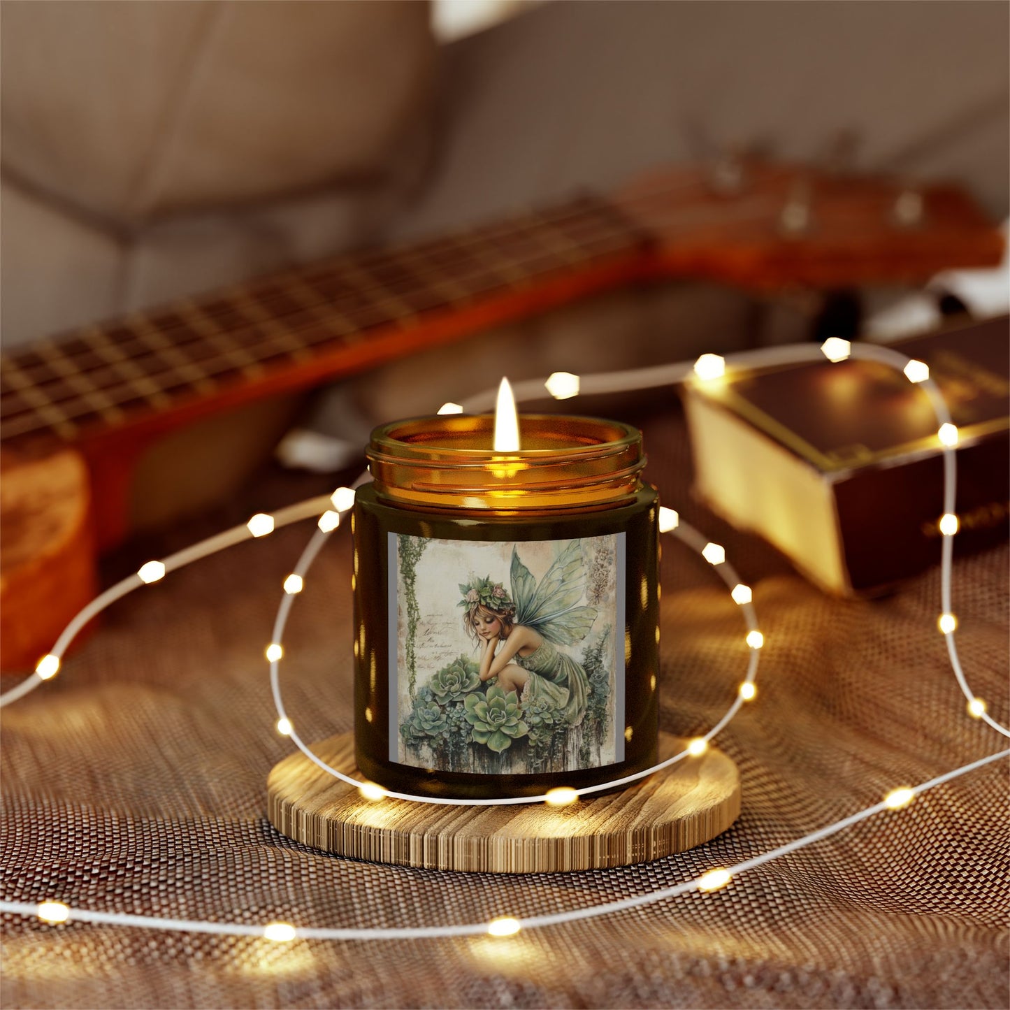 Enchanting Fairy Scented Candles - Coconut Apricot Wax (4oz, 9oz) | Aromatherapy Gifts, Home Decor, Self-Care