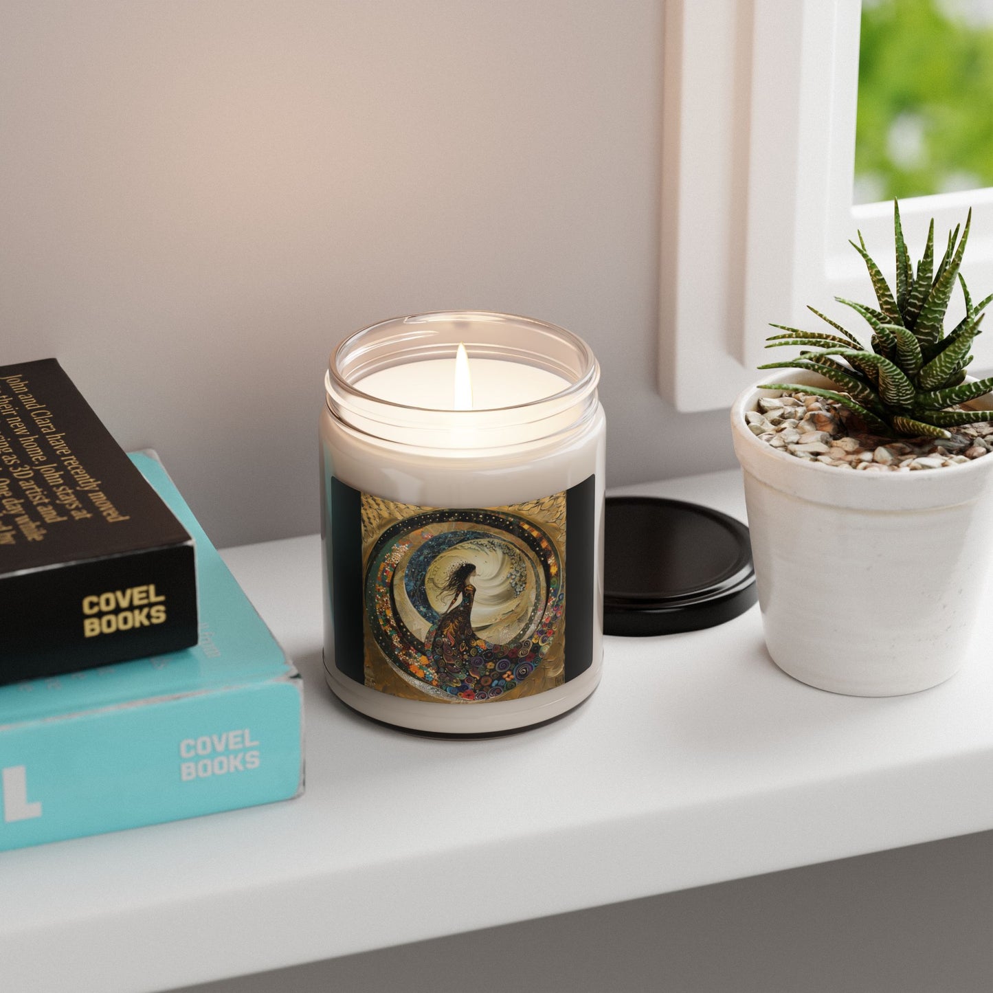 Enchanting Scented Soy Candle, Aromatherapy Gift, Home Decor, Meditation Candle, Eco-Friendly Candle, Relaxation