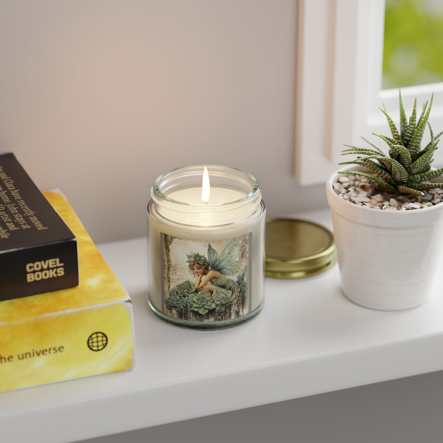 Enchanting Fairy Scented Candles - Coconut Apricot Wax (4oz, 9oz) | Aromatherapy Gifts, Home Decor, Self-Care