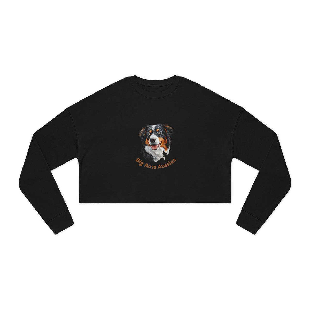 Big Auss Aussies Cropped Sweatshirt