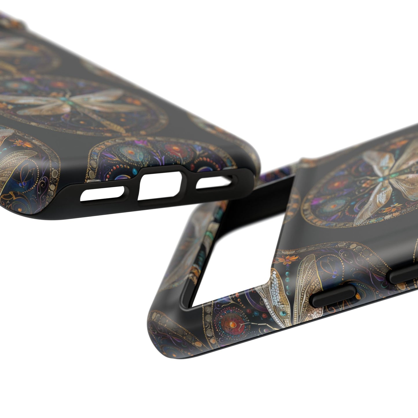 Dragonfly Phone Case, Tough Phone Cover, Artistic Cell Phone Accessory, Gift for Nature Lovers, Unique Phone Protector