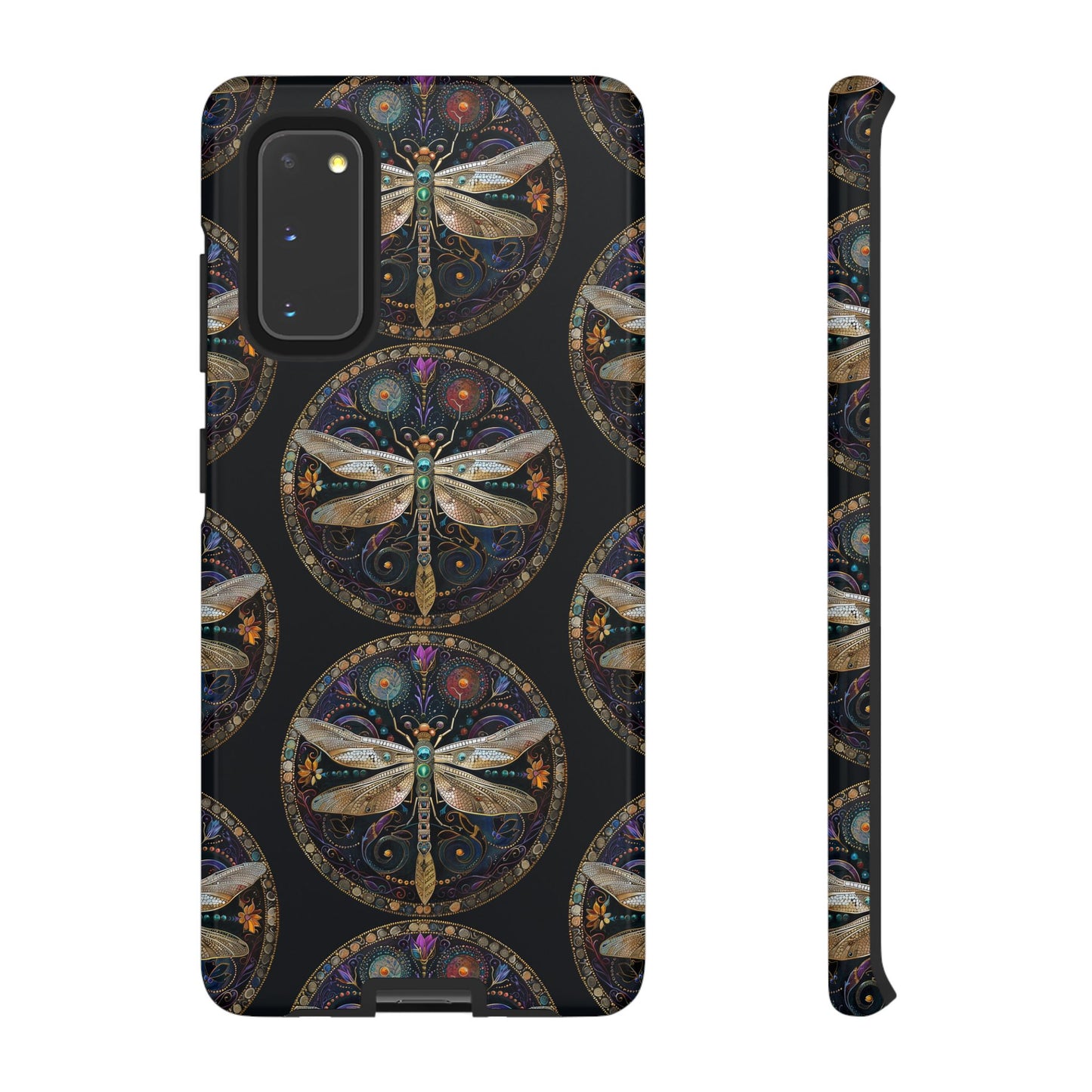 Dragonfly Phone Case, Tough Phone Cover, Artistic Cell Phone Accessory, Gift for Nature Lovers, Unique Phone Protector