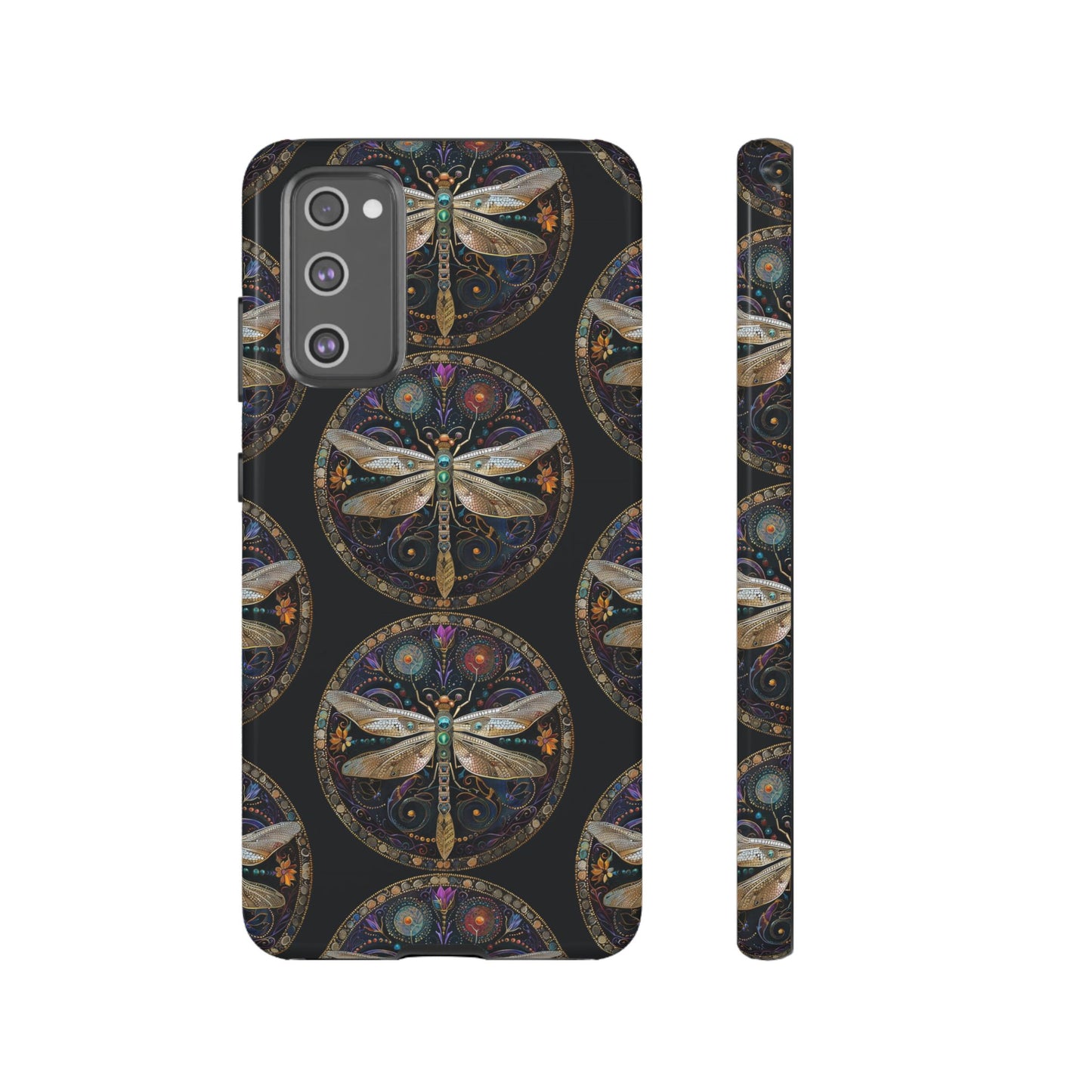 Dragonfly Phone Case, Tough Phone Cover, Artistic Cell Phone Accessory, Gift for Nature Lovers, Unique Phone Protector