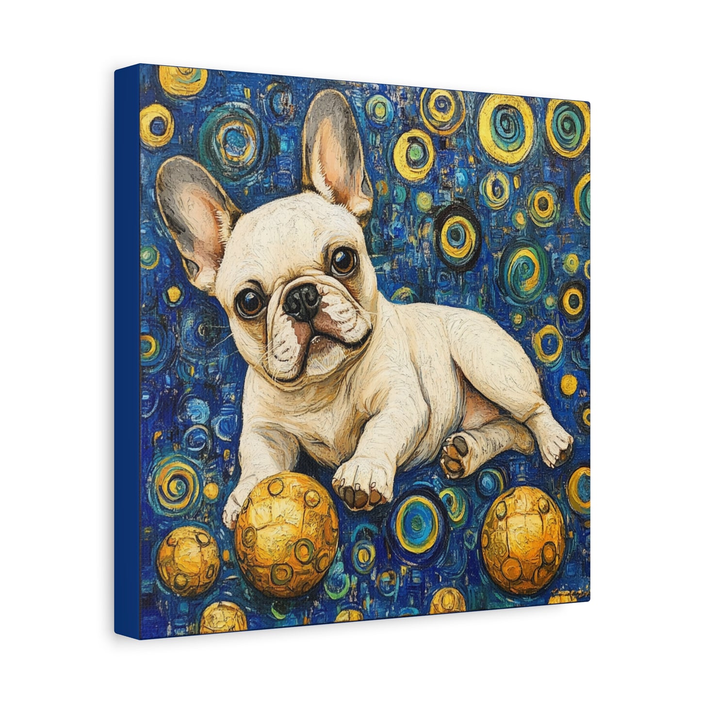 French Bulldog Matte Canvas, Stretched, Bodhi Pets