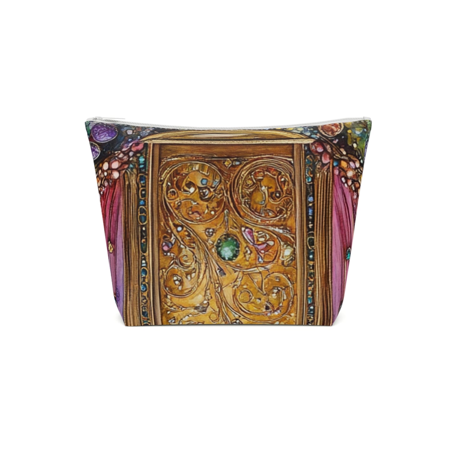 Fairy Door Cosmetic Bag with Enchanted Door Design, Makeup Organizer, Travel Pouch, Gift for Her, Magical Cosmetics Bag