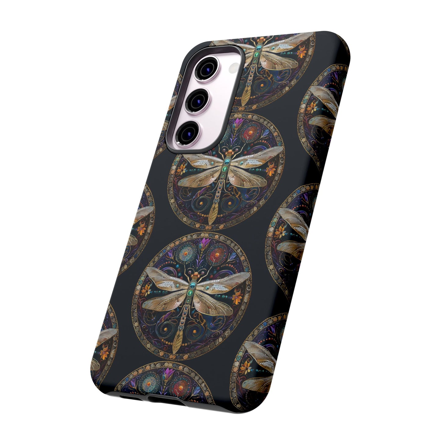Dragonfly Phone Case, Tough Phone Cover, Artistic Cell Phone Accessory, Gift for Nature Lovers, Unique Phone Protector