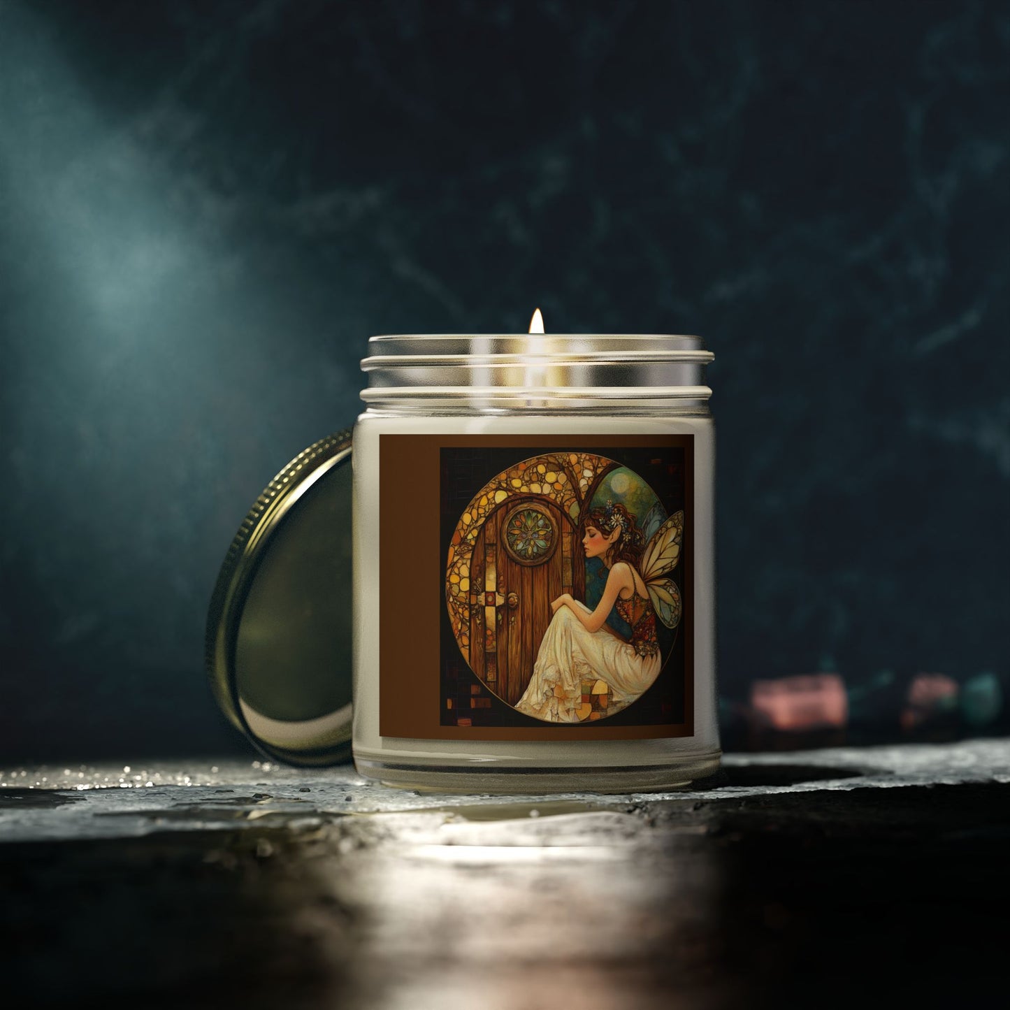 Fairy Door Scented Candle, Enchanted Home Decor, Relaxation Gift, Magical Atmosphere, Aromatherapy Candle, Home Fragrance