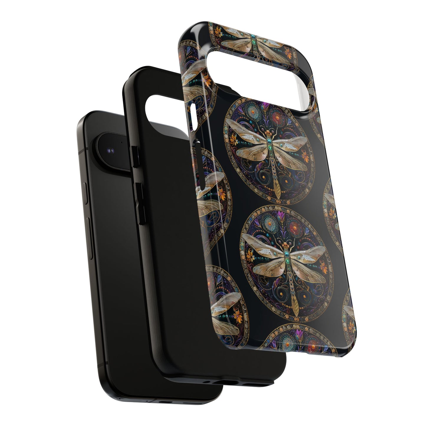 Dragonfly Phone Case, Tough Phone Cover, Artistic Cell Phone Accessory, Gift for Nature Lovers, Unique Phone Protector