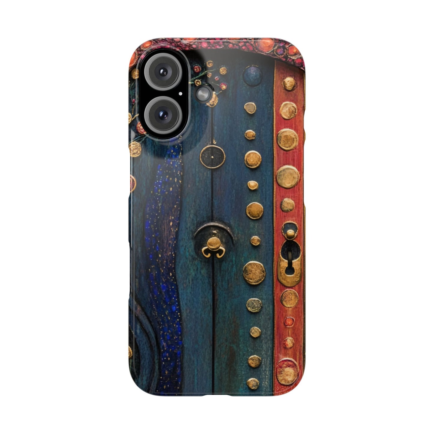 Fairy Door Artistic Slim Phone Cases, Unique Phone Cover, Gift for Art Lovers, Decorative Case, Phone Accessory