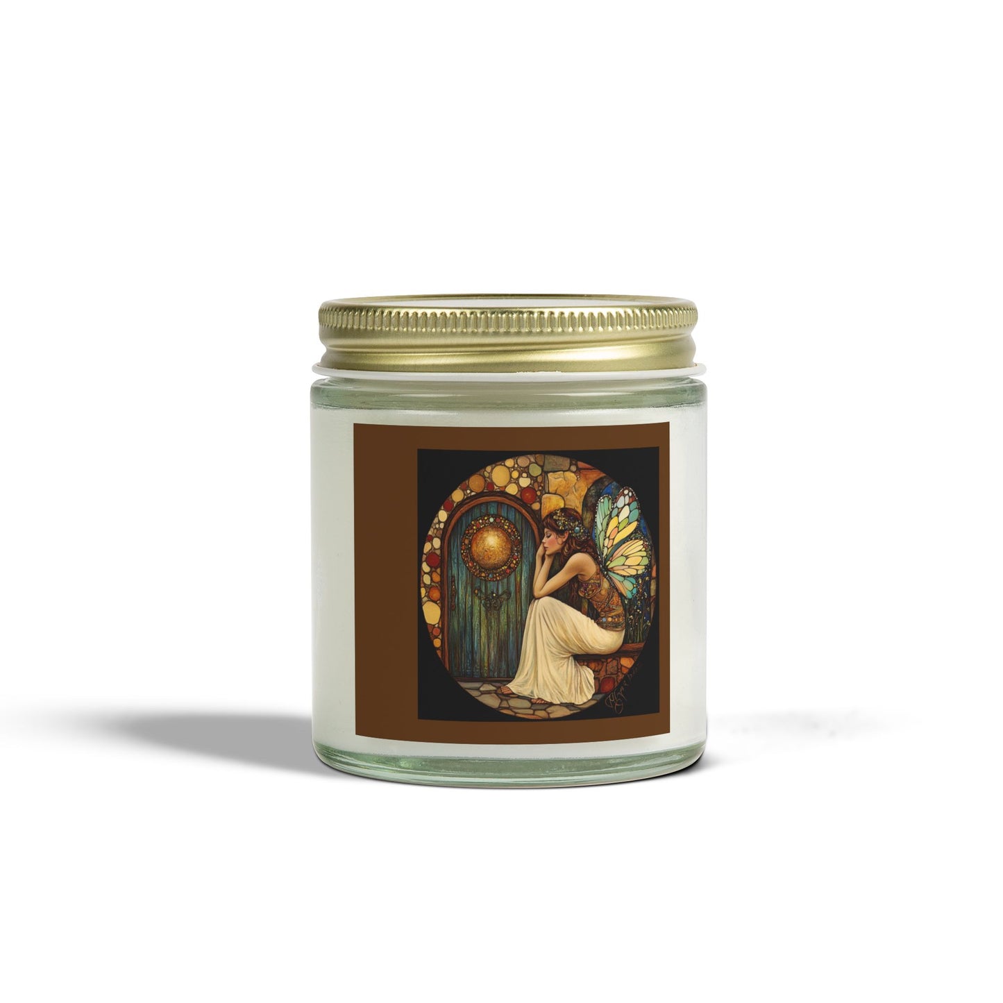 Fairy Door Aromatherapy Candles: Coconut Apricot Wax, Hand-Poured, Natural Fragrance, Home Decor, Eco-Friendly Gifts, Relaxation