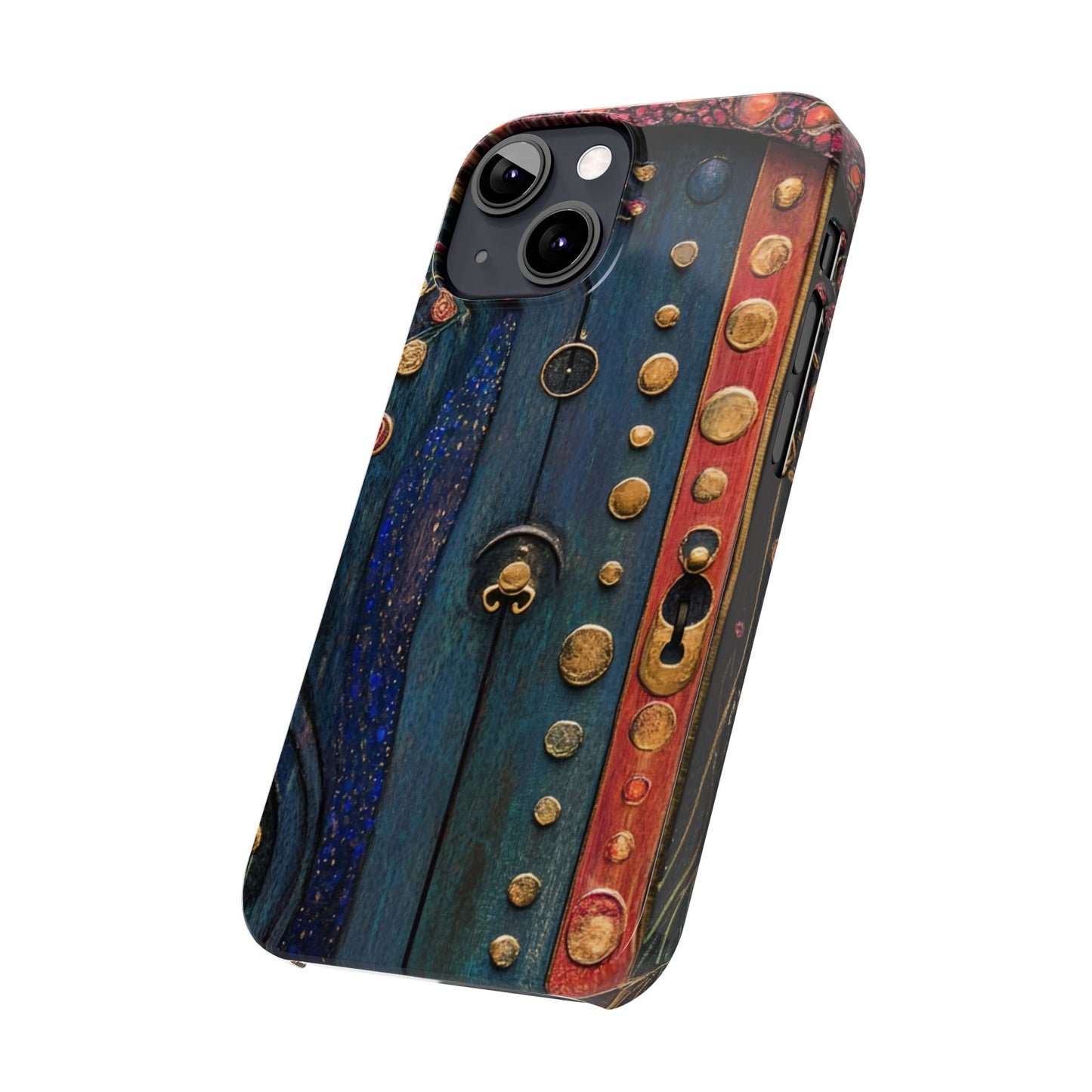 Fairy Door Artistic Slim Phone Cases, Unique Phone Cover, Gift for Art Lovers, Decorative Case, Phone Accessory