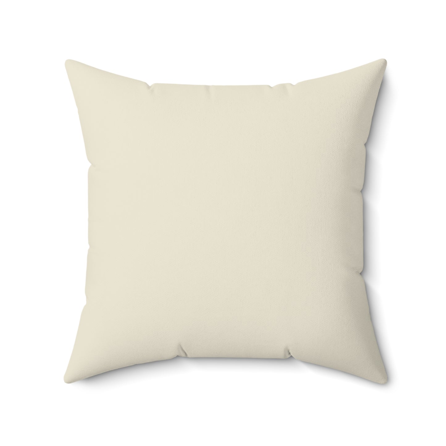 Boho Meditating Woman Faux Suede Square Pillow | Yoga Spiritual Decorative Pillow