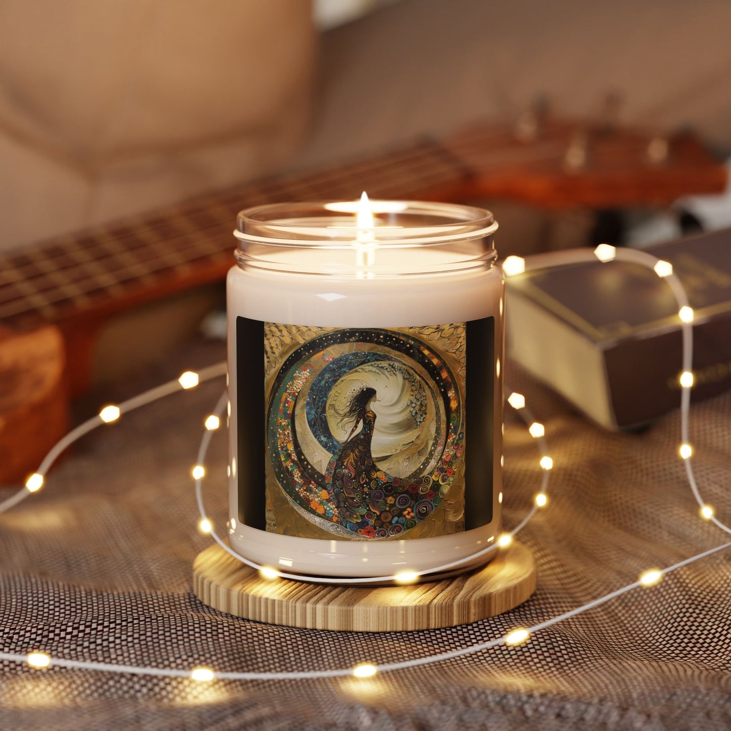 Enchanting Scented Soy Candle, Aromatherapy Gift, Home Decor, Meditation Candle, Eco-Friendly Candle, Relaxation