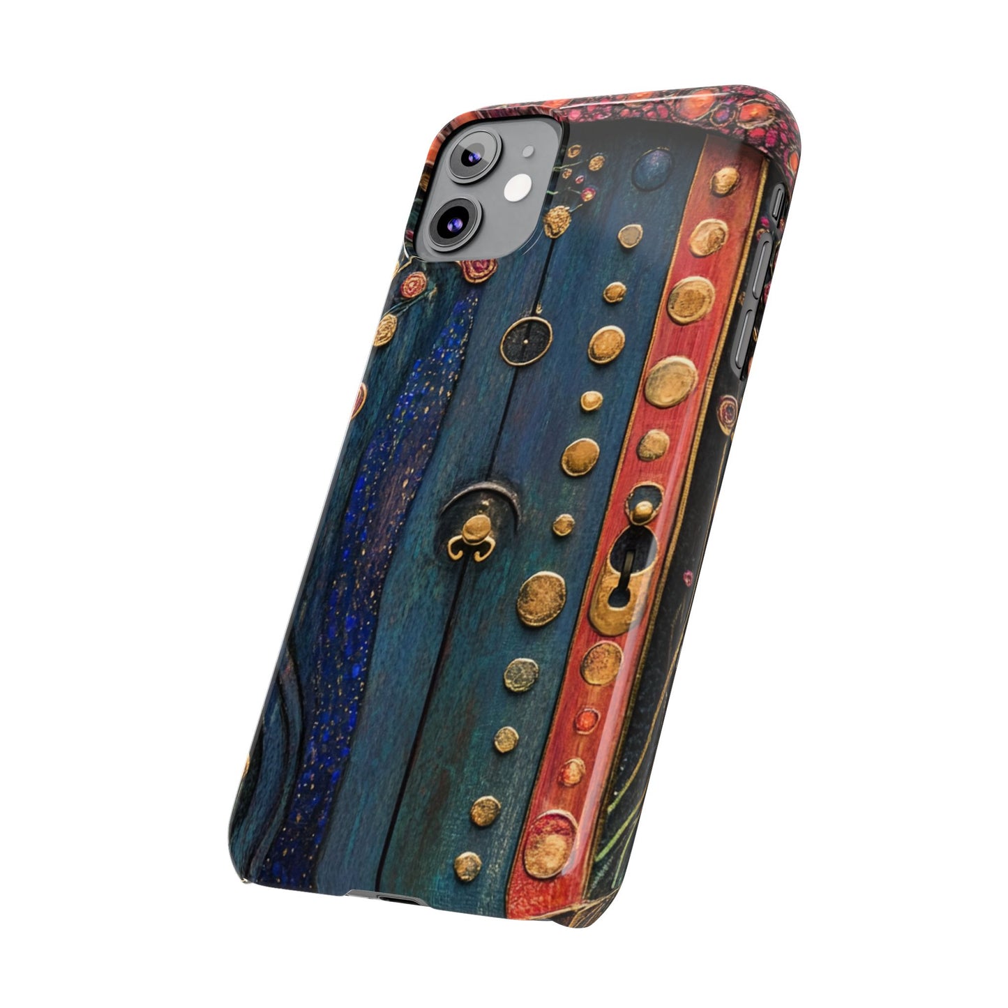 Fairy Door Artistic Slim Phone Cases, Unique Phone Cover, Gift for Art Lovers, Decorative Case, Phone Accessory
