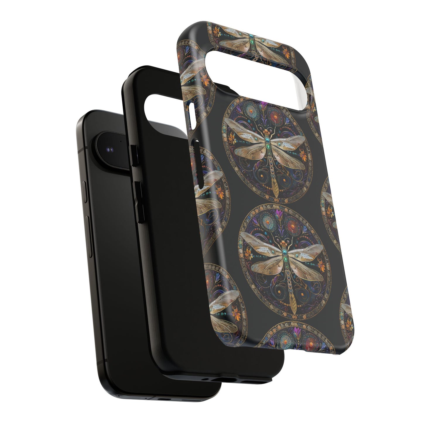 Dragonfly Phone Case, Tough Phone Cover, Artistic Cell Phone Accessory, Gift for Nature Lovers, Unique Phone Protector