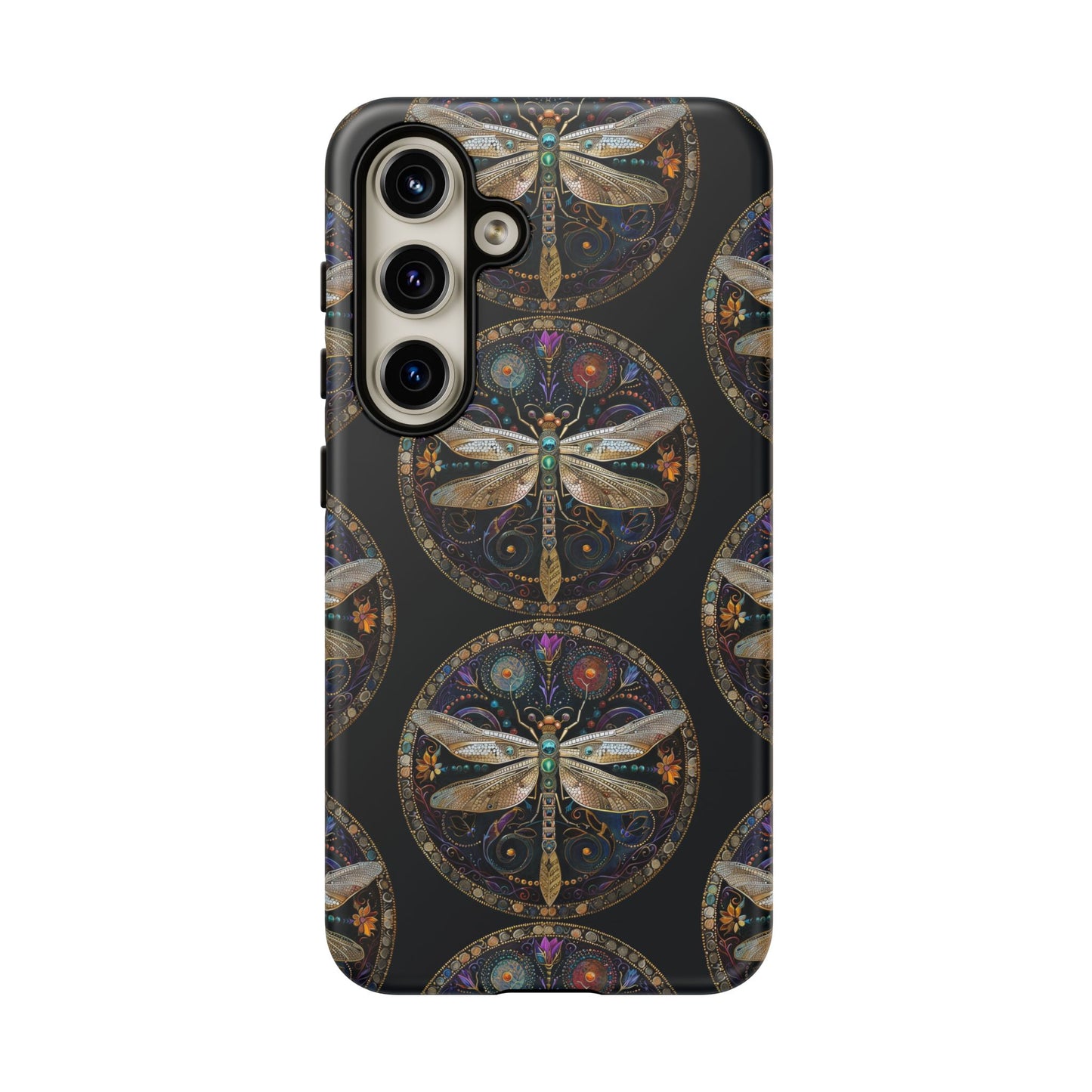 Dragonfly Phone Case, Tough Phone Cover, Artistic Cell Phone Accessory, Gift for Nature Lovers, Unique Phone Protector