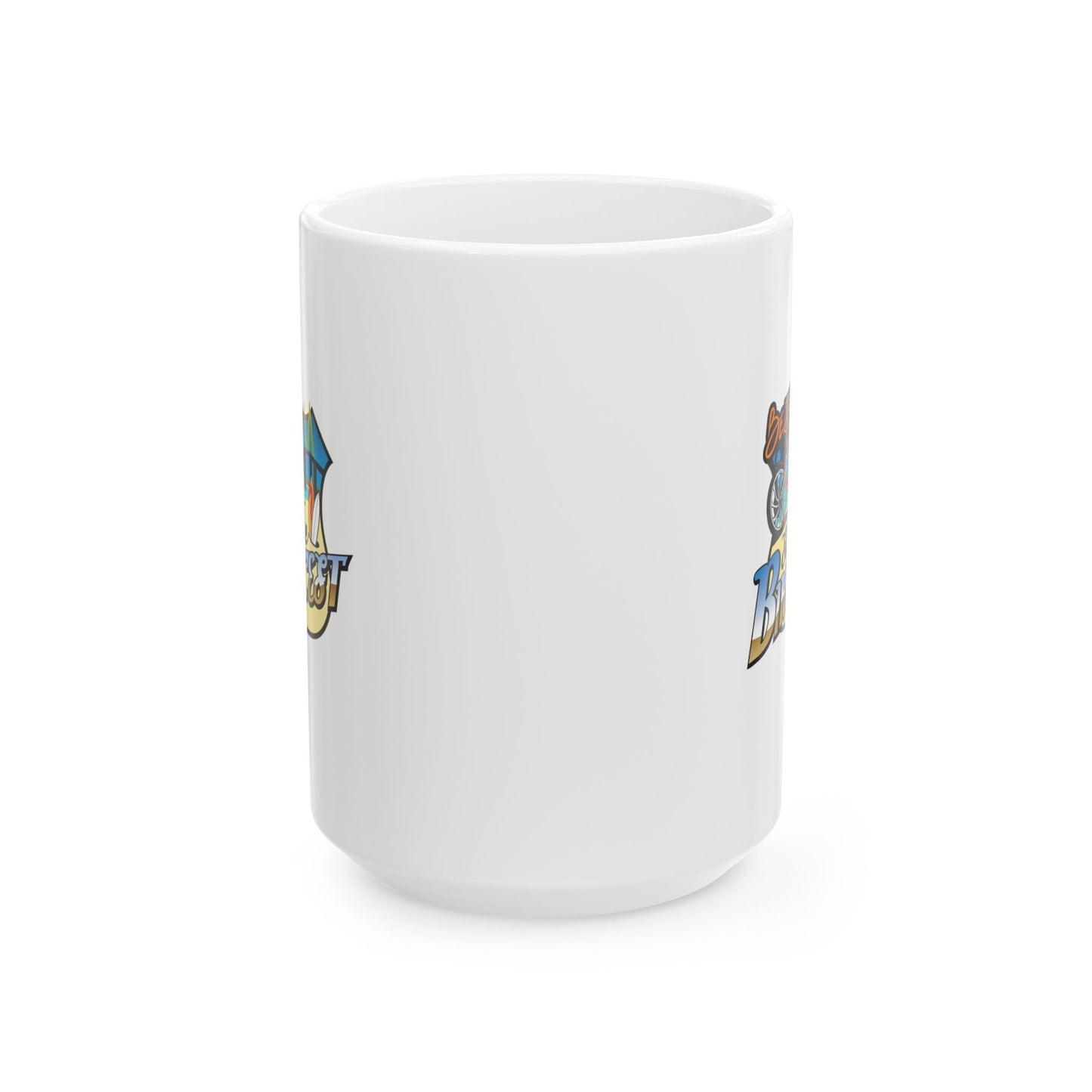 St Pete FL Bike Fest Ceramic Mug with Unique Design, Perfect for Coffee Lovers, Gift for Friends, Home Decor, Fun Office Mug