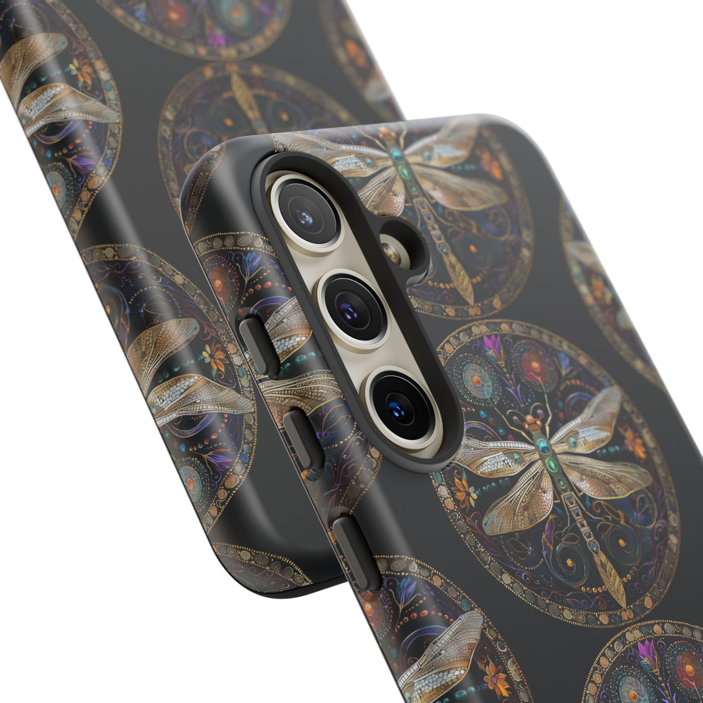 Dragonfly Phone Case, Tough Phone Cover, Artistic Cell Phone Accessory, Gift for Nature Lovers, Unique Phone Protector