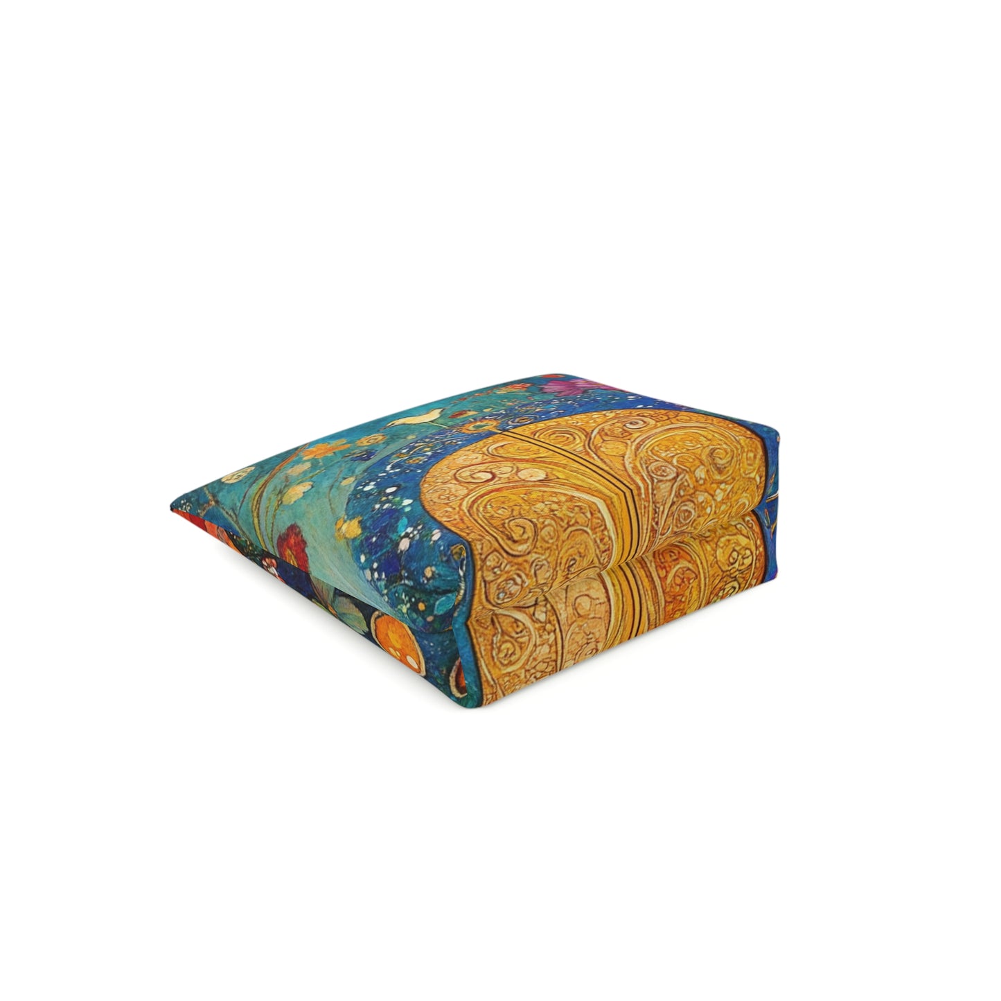 Colorful Floral Cosmetic Bag, Makeup Pouch, Travel Organizer, Gift for Her, Boho Style