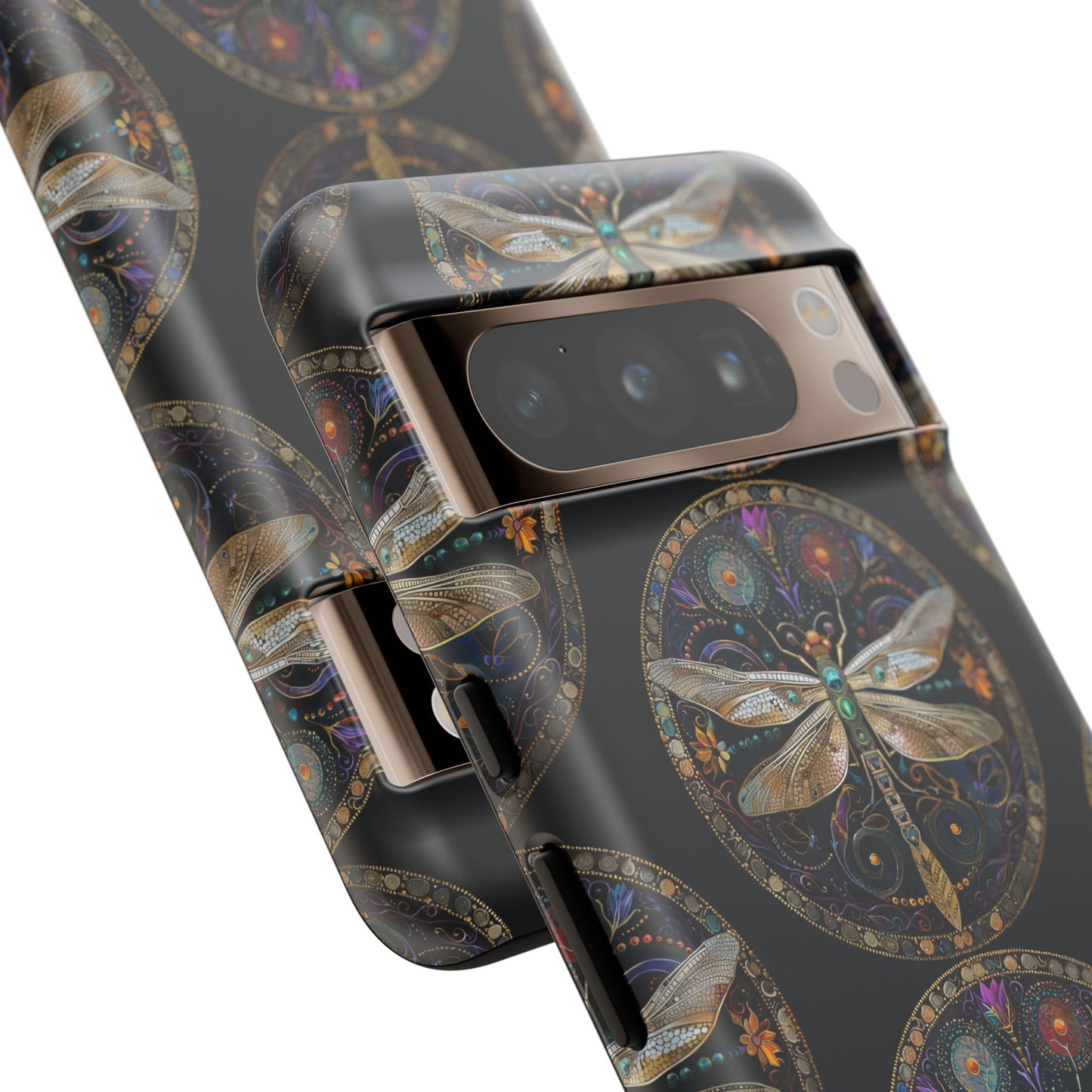 Dragonfly Phone Case, Tough Phone Cover, Artistic Cell Phone Accessory, Gift for Nature Lovers, Unique Phone Protector