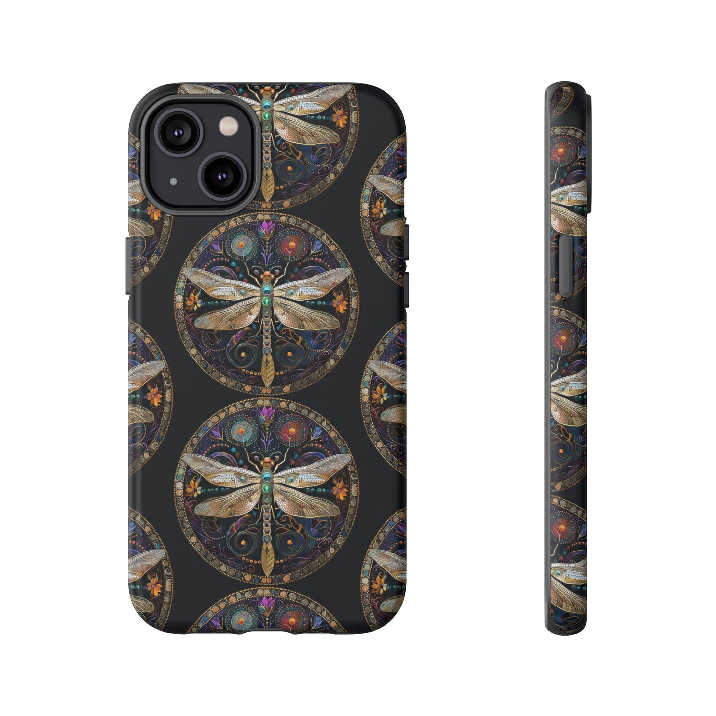 Dragonfly Phone Case, Tough Phone Cover, Artistic Cell Phone Accessory, Gift for Nature Lovers, Unique Phone Protector