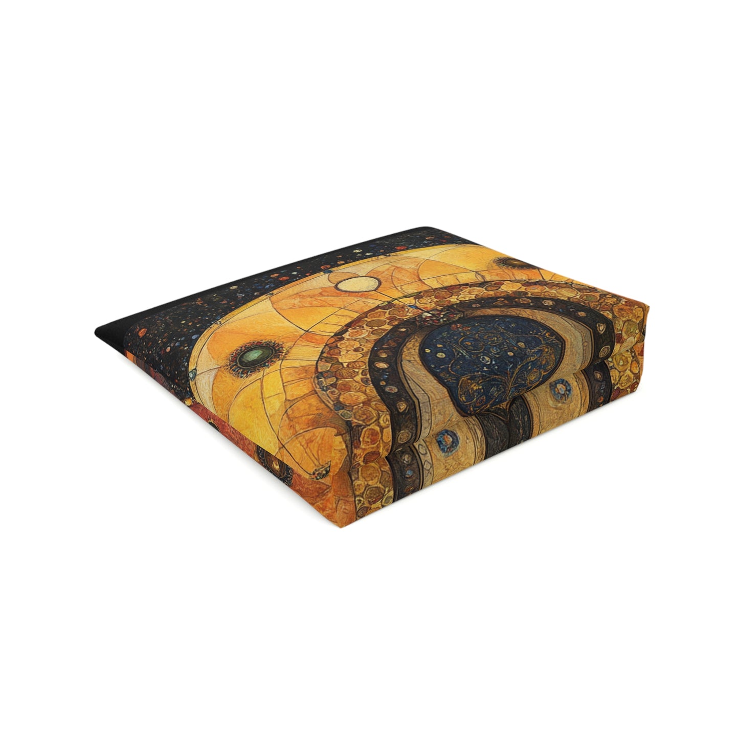 Fairy Door Artistic Cotton Cosmetic Bag - Unique Makeup Pouch, Travel Organizer, Gift for Her, Bohemian Style, Decorative Toiletry Bag