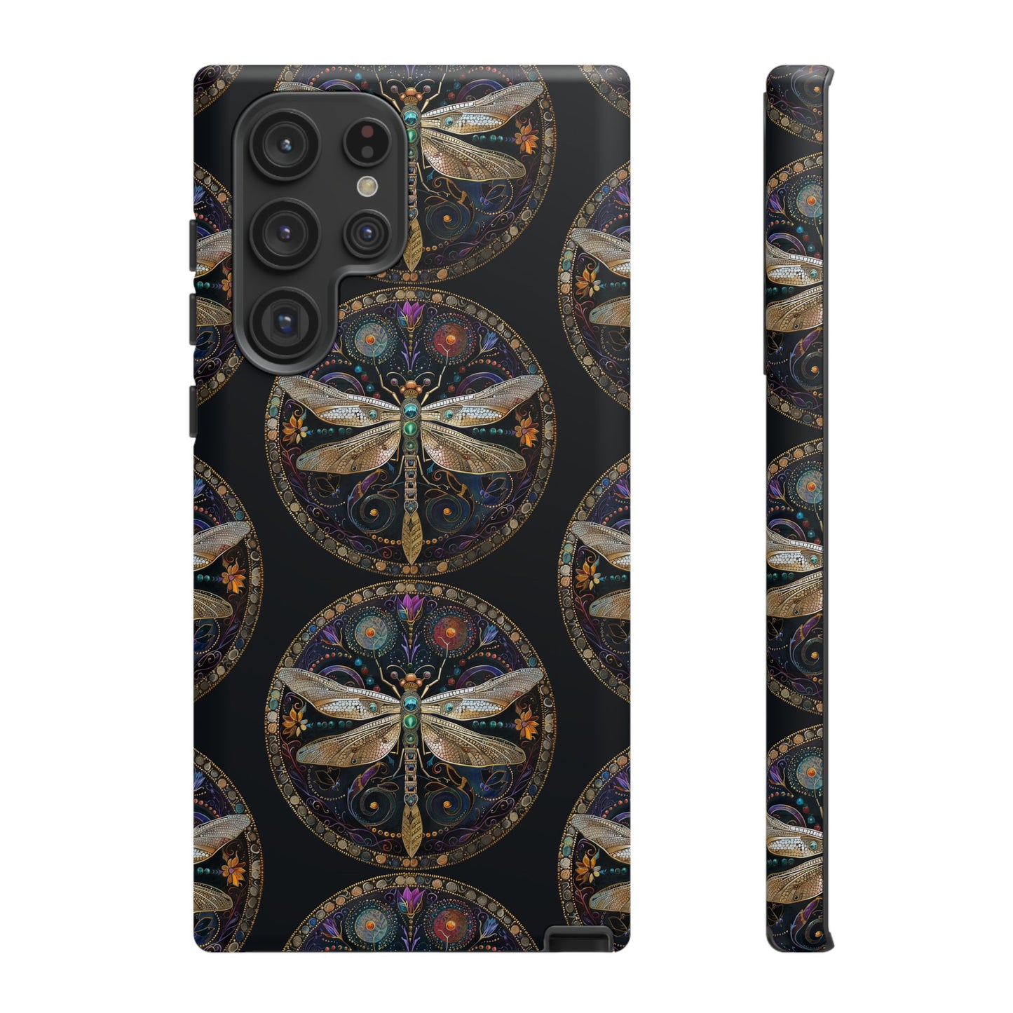 Dragonfly Phone Case, Tough Phone Cover, Artistic Cell Phone Accessory, Gift for Nature Lovers, Unique Phone Protector