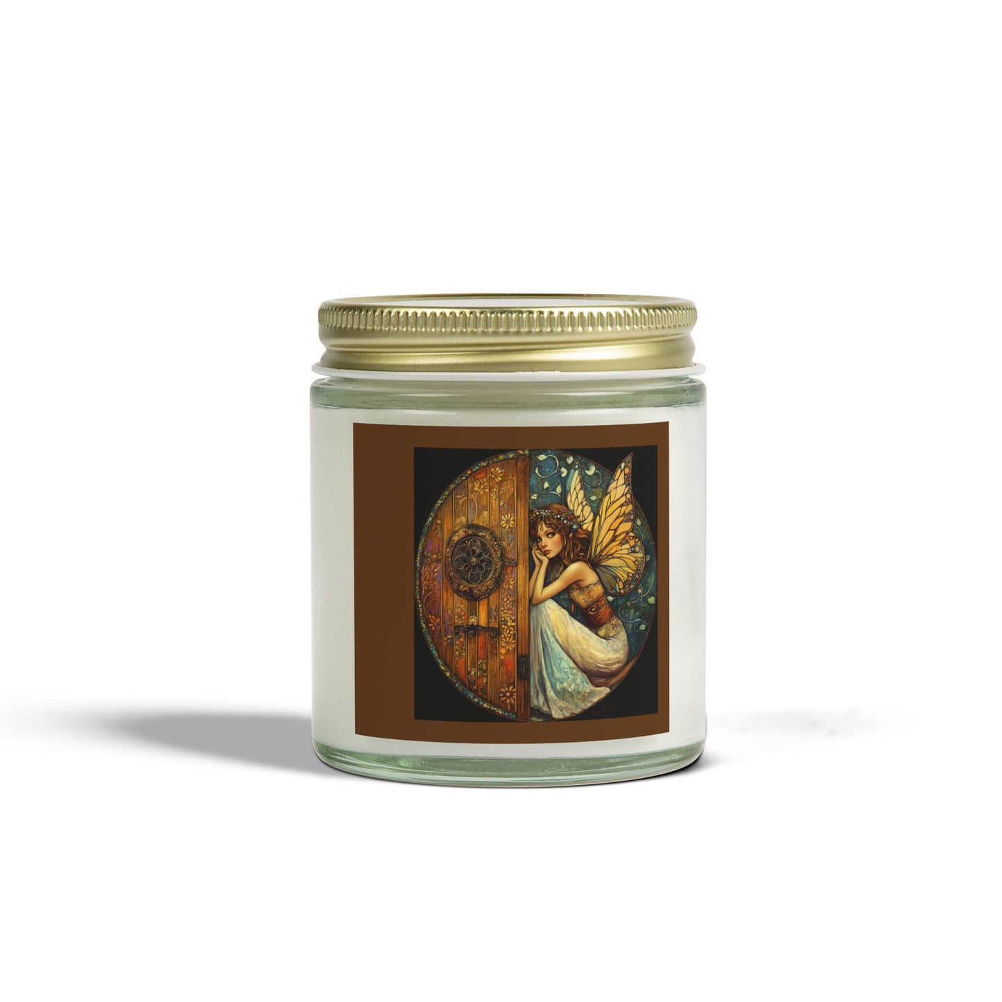 Fairy Door Scented Candle | Enchanted Home Decor, Relaxation Gift, Aromatherapy Candle, Magical Room Accent, Cozy Ambience