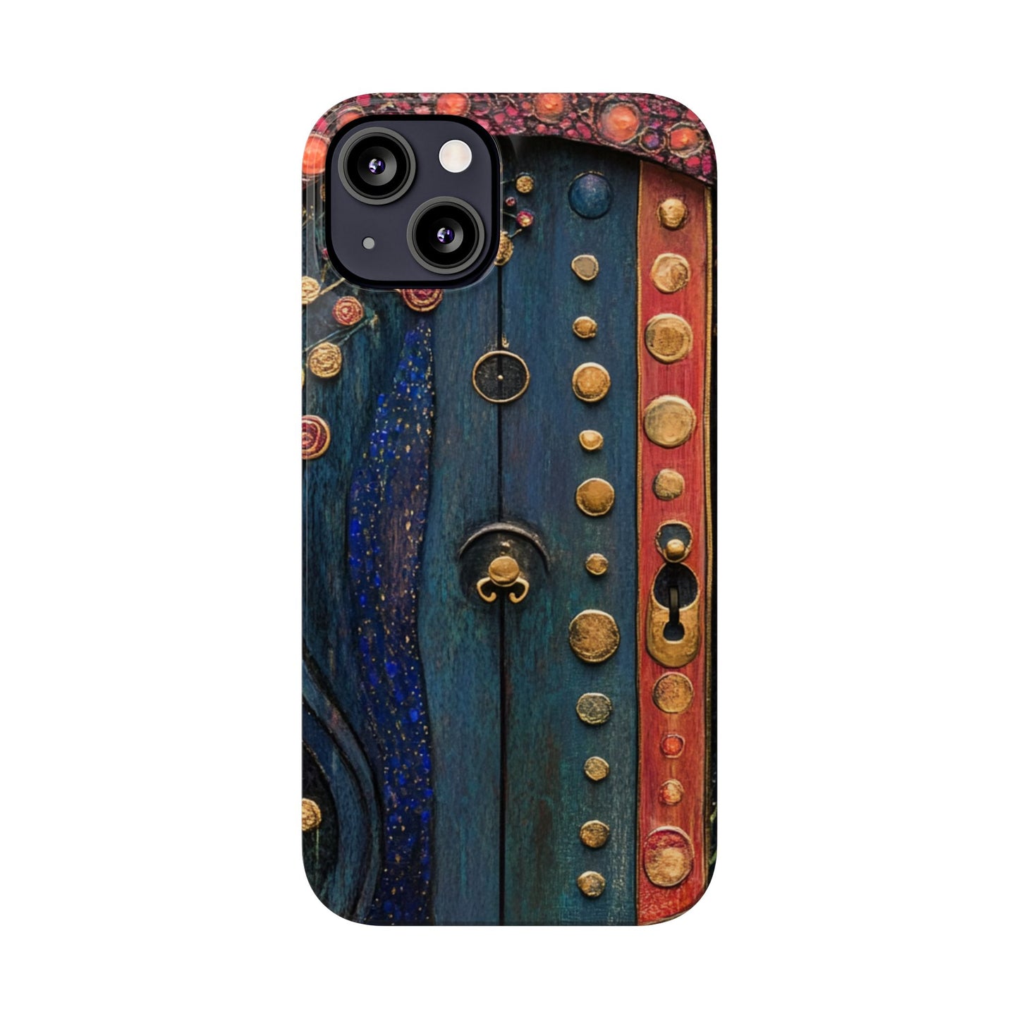 Fairy Door Artistic Slim Phone Cases, Unique Phone Cover, Gift for Art Lovers, Decorative Case, Phone Accessory