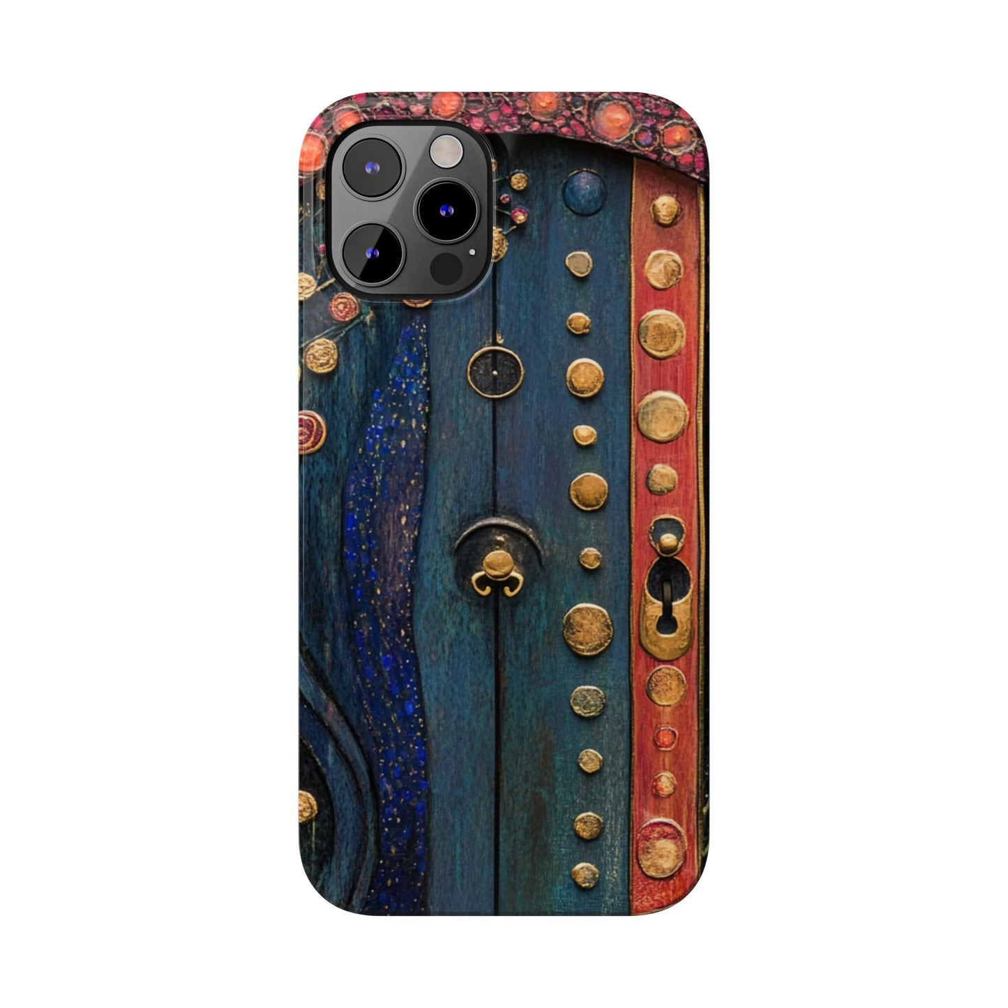 Fairy Door Artistic Slim Phone Cases, Unique Phone Cover, Gift for Art Lovers, Decorative Case, Phone Accessory