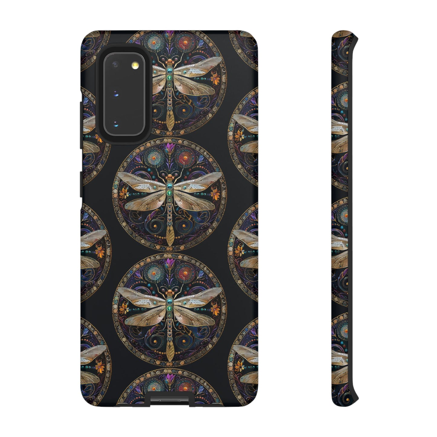 Dragonfly Phone Case, Tough Phone Cover, Artistic Cell Phone Accessory, Gift for Nature Lovers, Unique Phone Protector