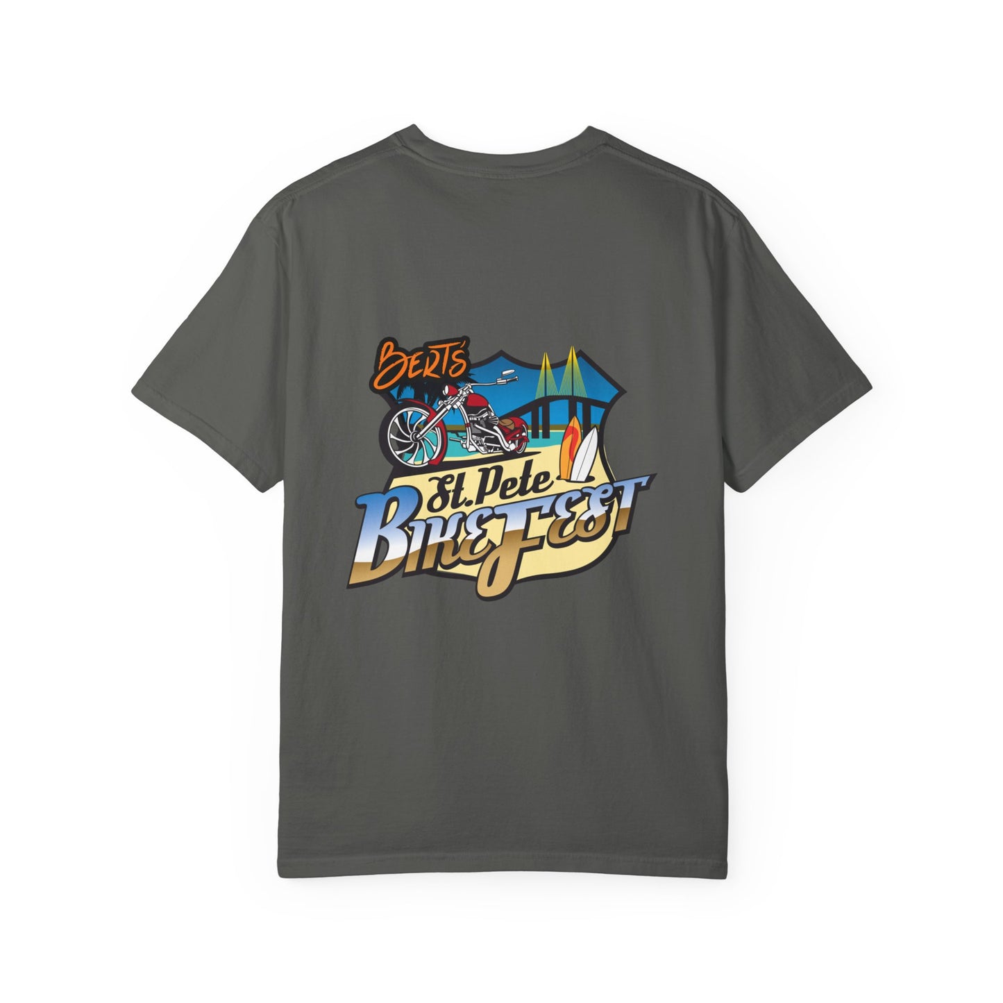 St Pete FL Bike Fest Vintage-Style Unisex T-Shirt | Beach Vibes | Retro Apparel | Gift for Beach Lovers | Summer Fashion | Graphic Tee