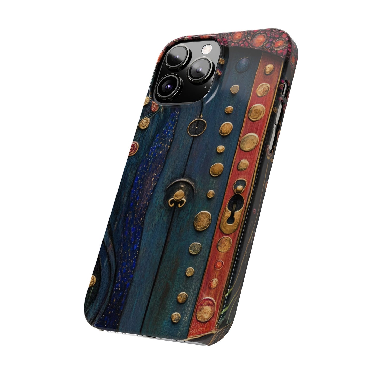 Fairy Door Artistic Slim Phone Cases, Unique Phone Cover, Gift for Art Lovers, Decorative Case, Phone Accessory
