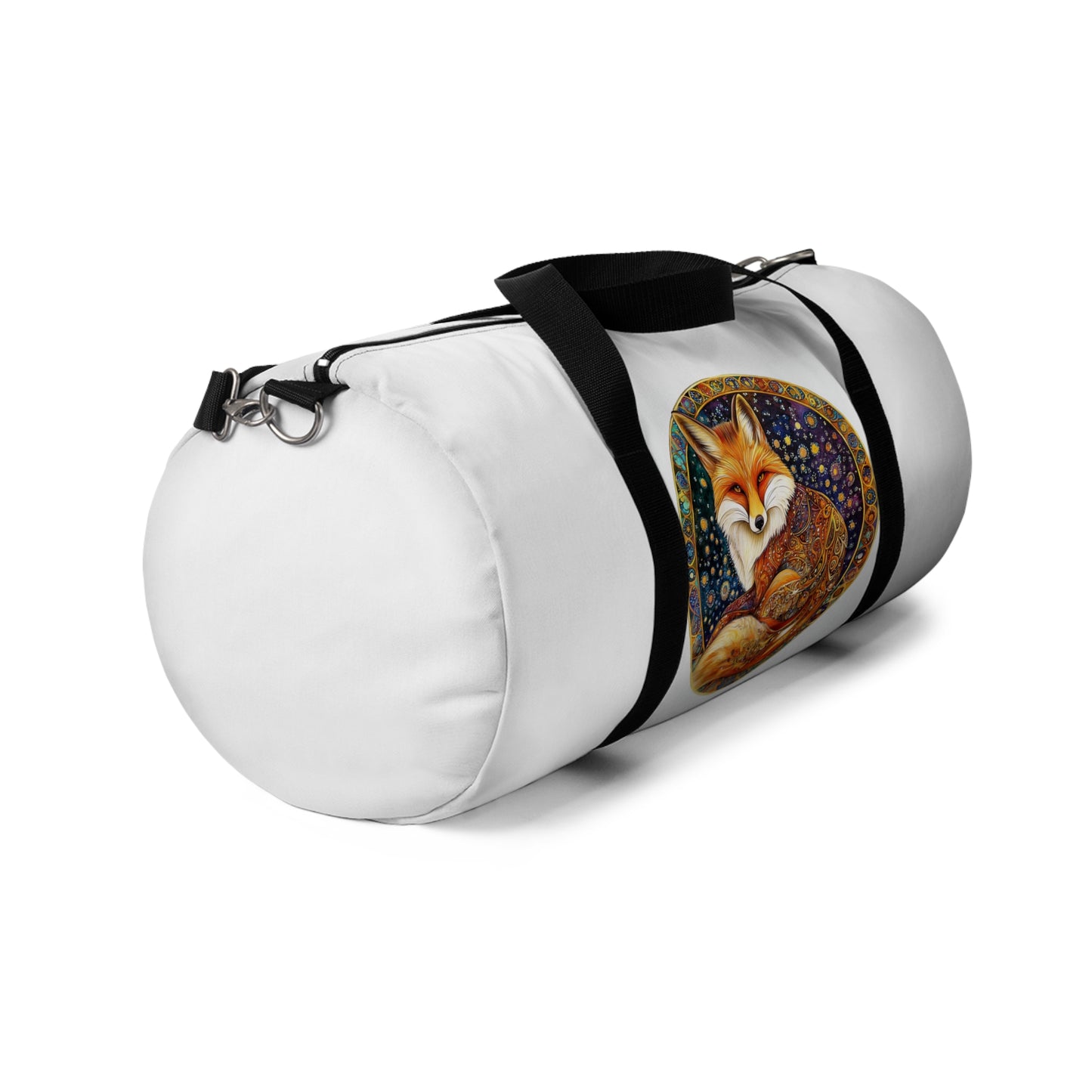 Fox Art Duffel Bag - Perfect for Travel, Gym, Sports, and Animal Lovers, Whimsical Design, Great Gift Idea