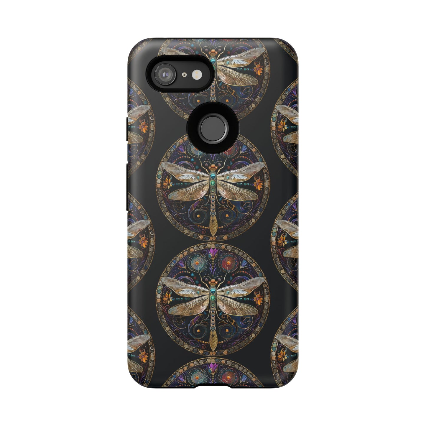 Dragonfly Phone Case, Tough Phone Cover, Artistic Cell Phone Accessory, Gift for Nature Lovers, Unique Phone Protector