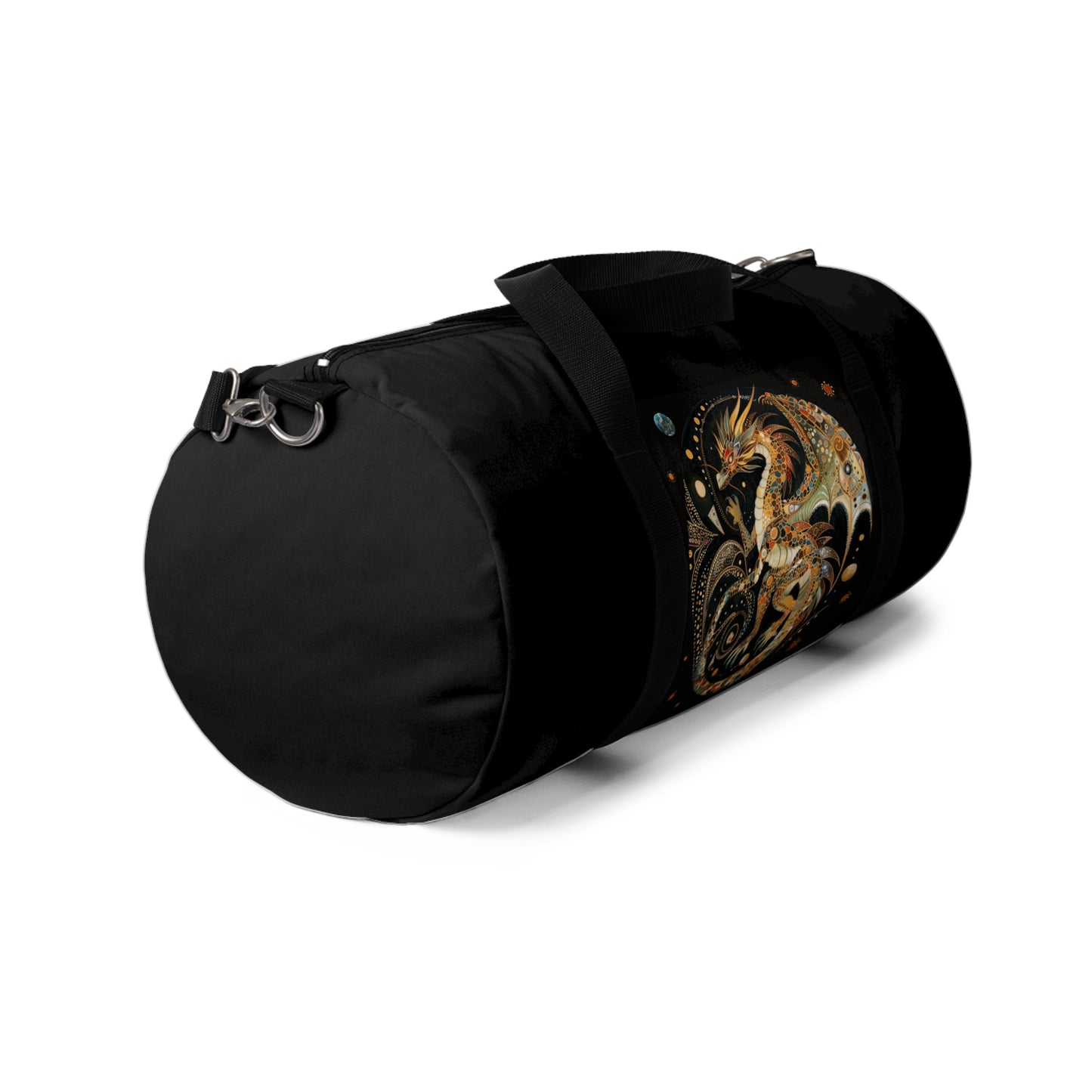 Mystic Dragon Duffel Bag, Gym Bag, Travel Bag, Weekender Bag, Fantasy Lover Gift, Dragon Artwork Travel Bag